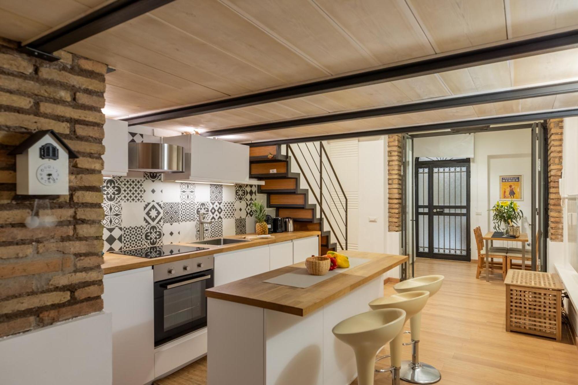 Iflat Cozy & Serene Loft Two Steps From Vatican Apartment