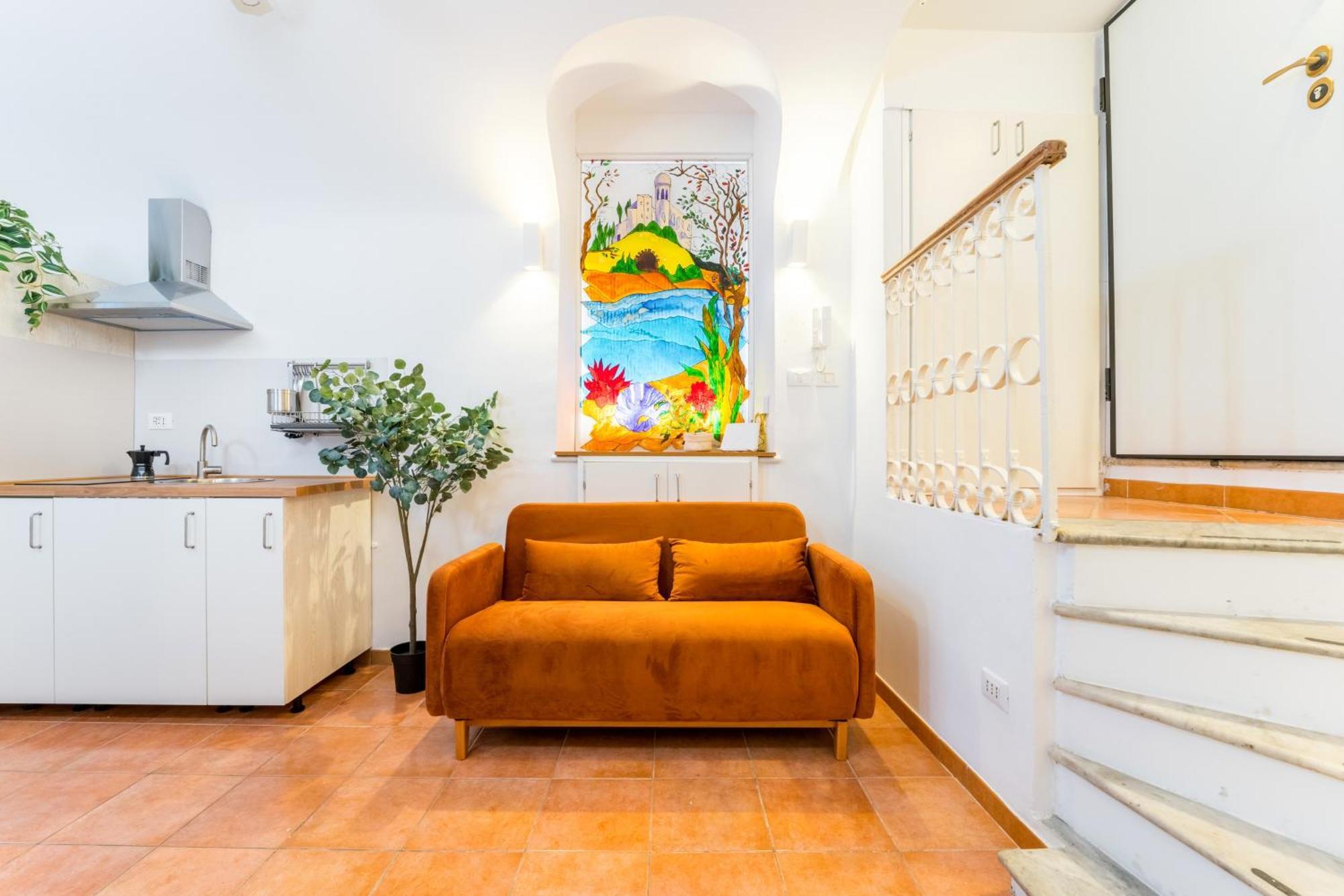 Archetto Loft, Cozy And Cute Place In Trastevere Apartment *
