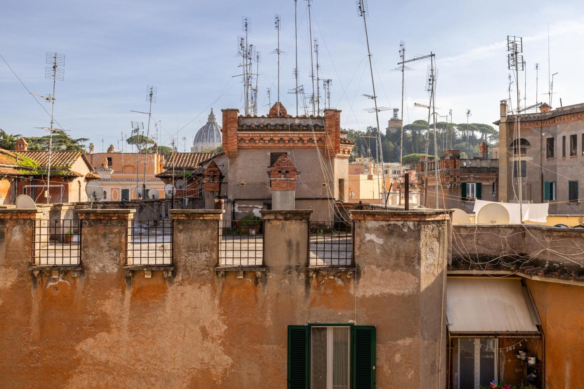 Attico Vista San Pietro, Vicino Ai Musei Vaticani Rome