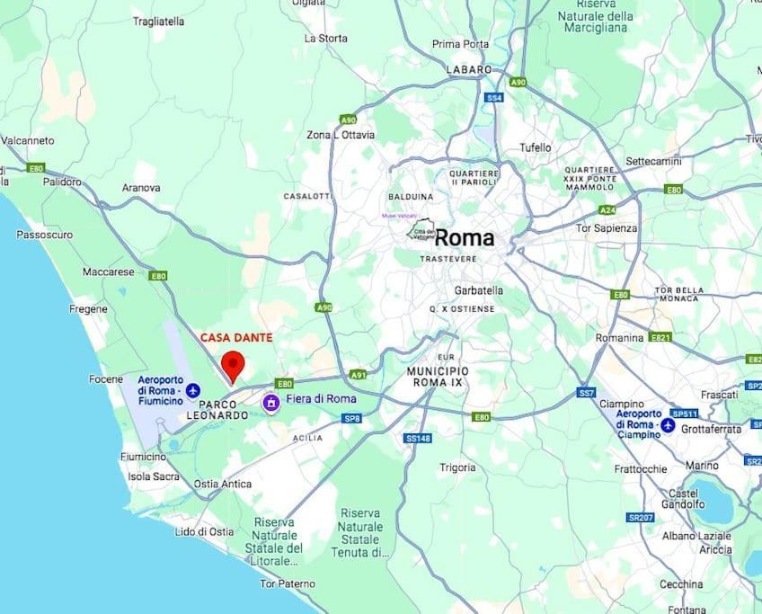 Casa Dantemini Casa Fiera Di Piana Del Solerm Fiumicino Apartment *