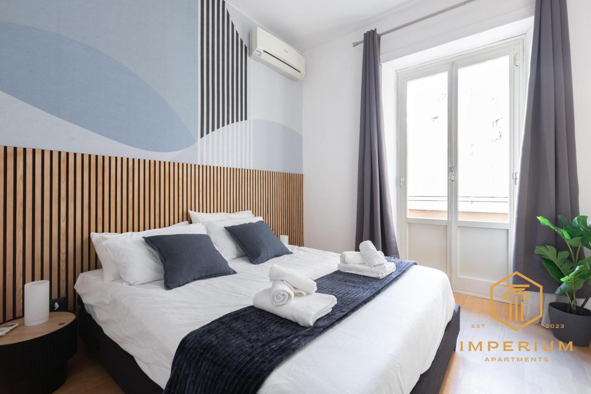 Apartment Imperium Deluxe - 300mt To Metro B, 3 Bedrooms, Panoramic View, A-c Rome