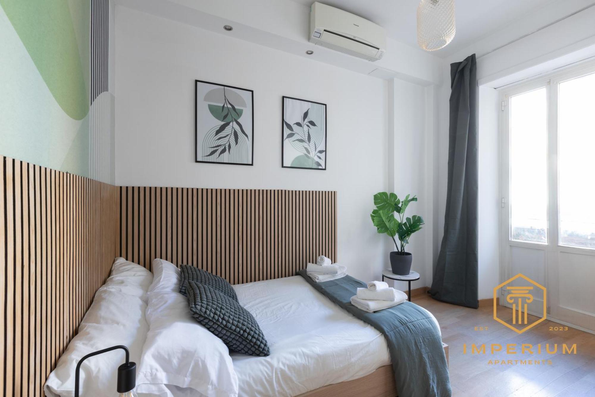 Imperium Deluxe - 300mt To Metro B, 3 Bedrooms, Panoramic View, A-c Apartment Rome