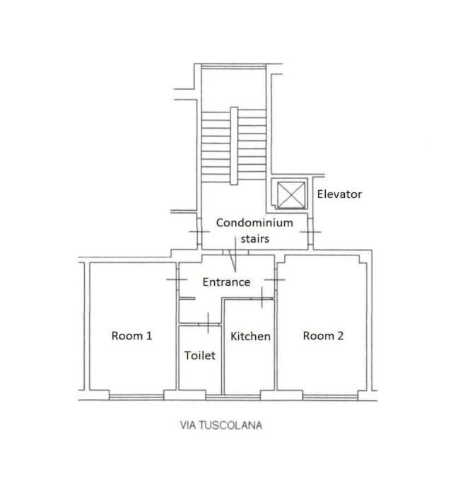 Apartment Casa Cristina Bright And Spacious Rome