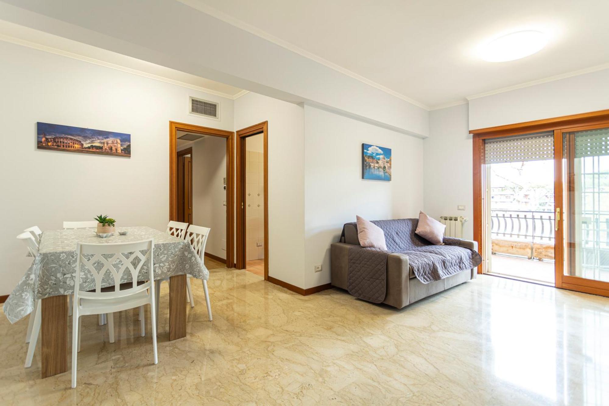 Metro A Battistini-vaticano Cuore 2bdr Apartment Rome