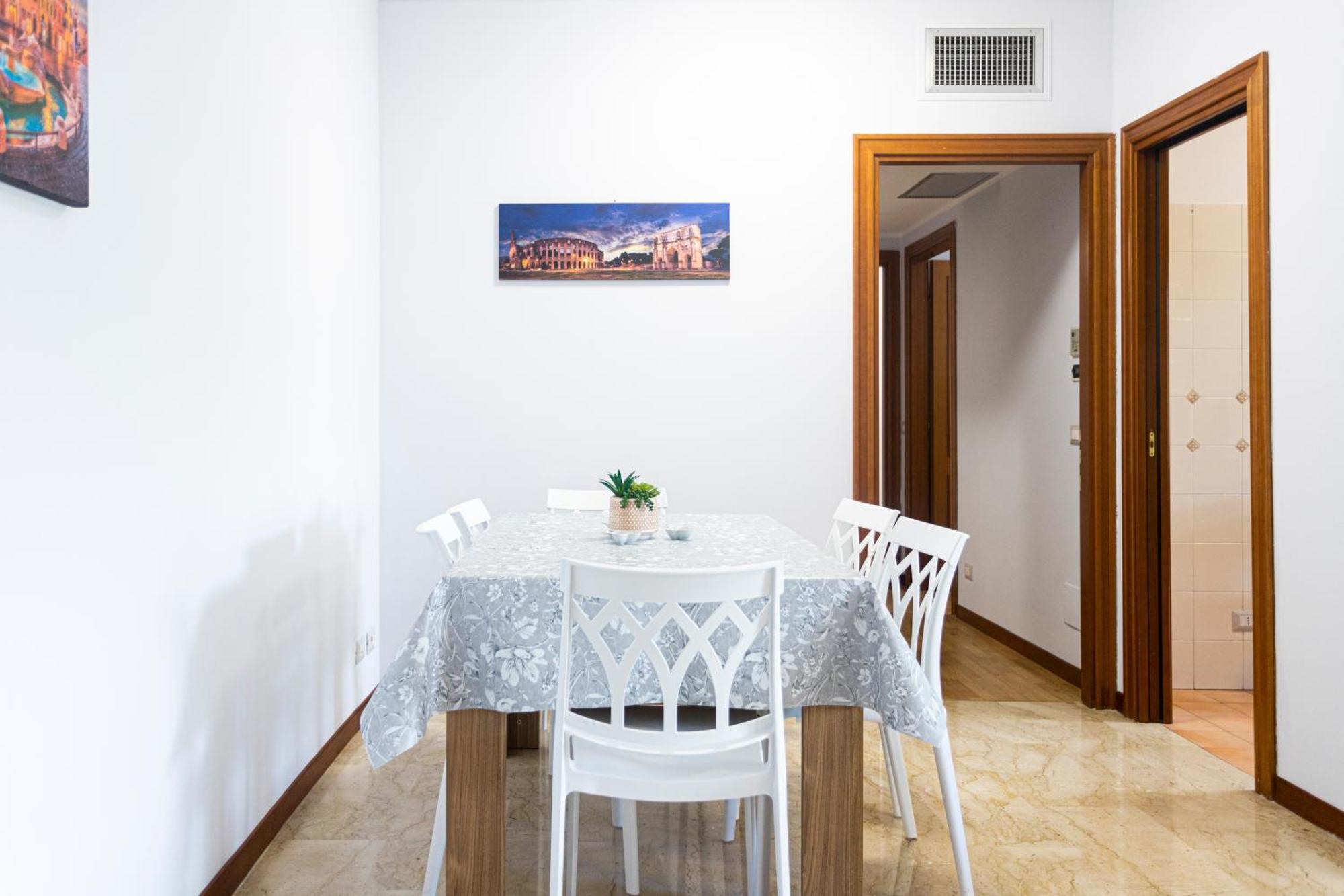 Apartment Metro A Battistini-vaticano Cuore 2bdr *