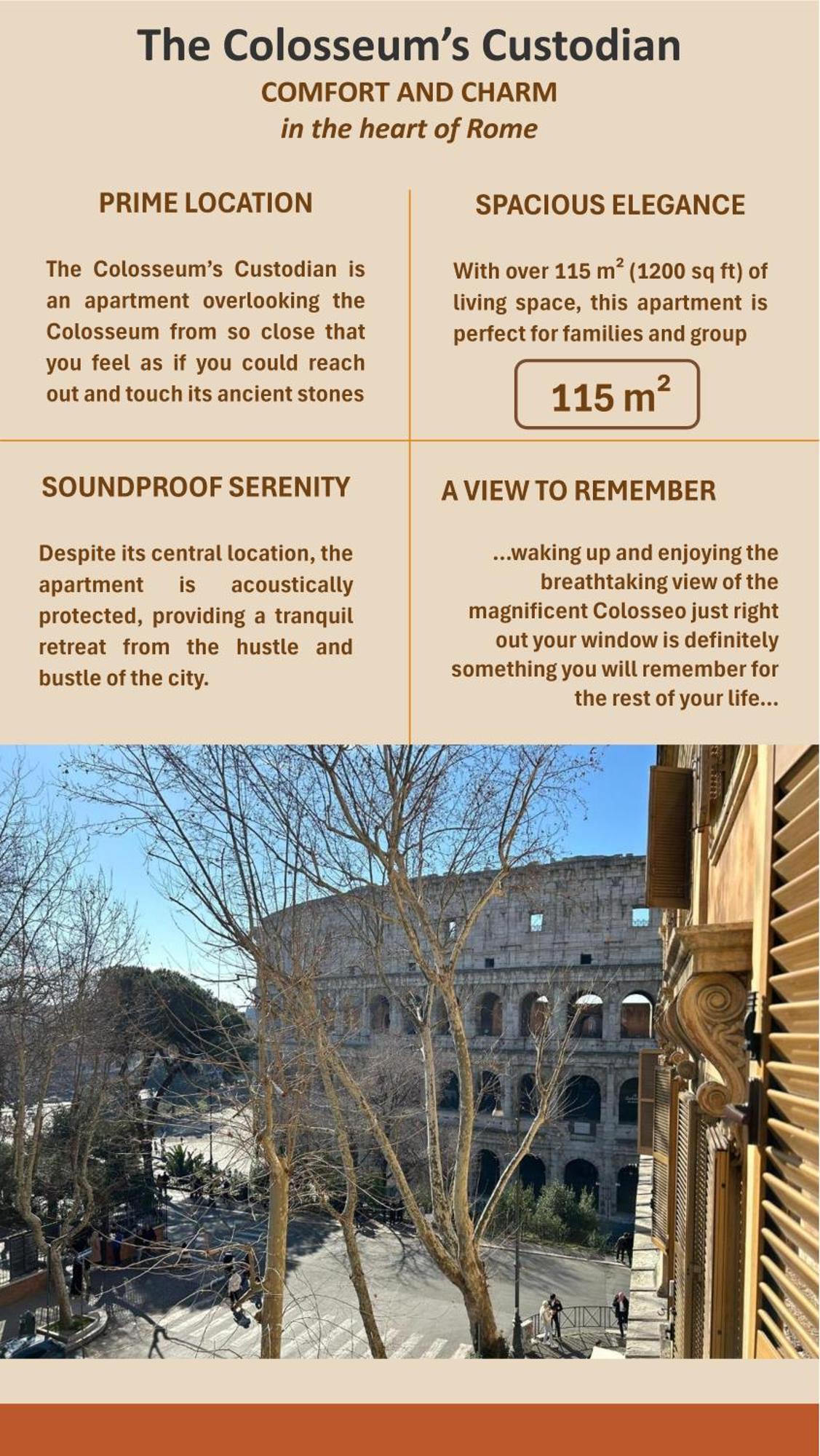 Colosseum's Custodian - 115 M2 Appartamento Roma