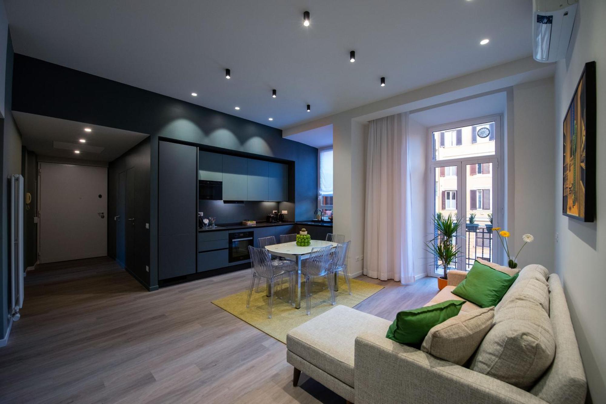 Apartment Borghese Design Rome