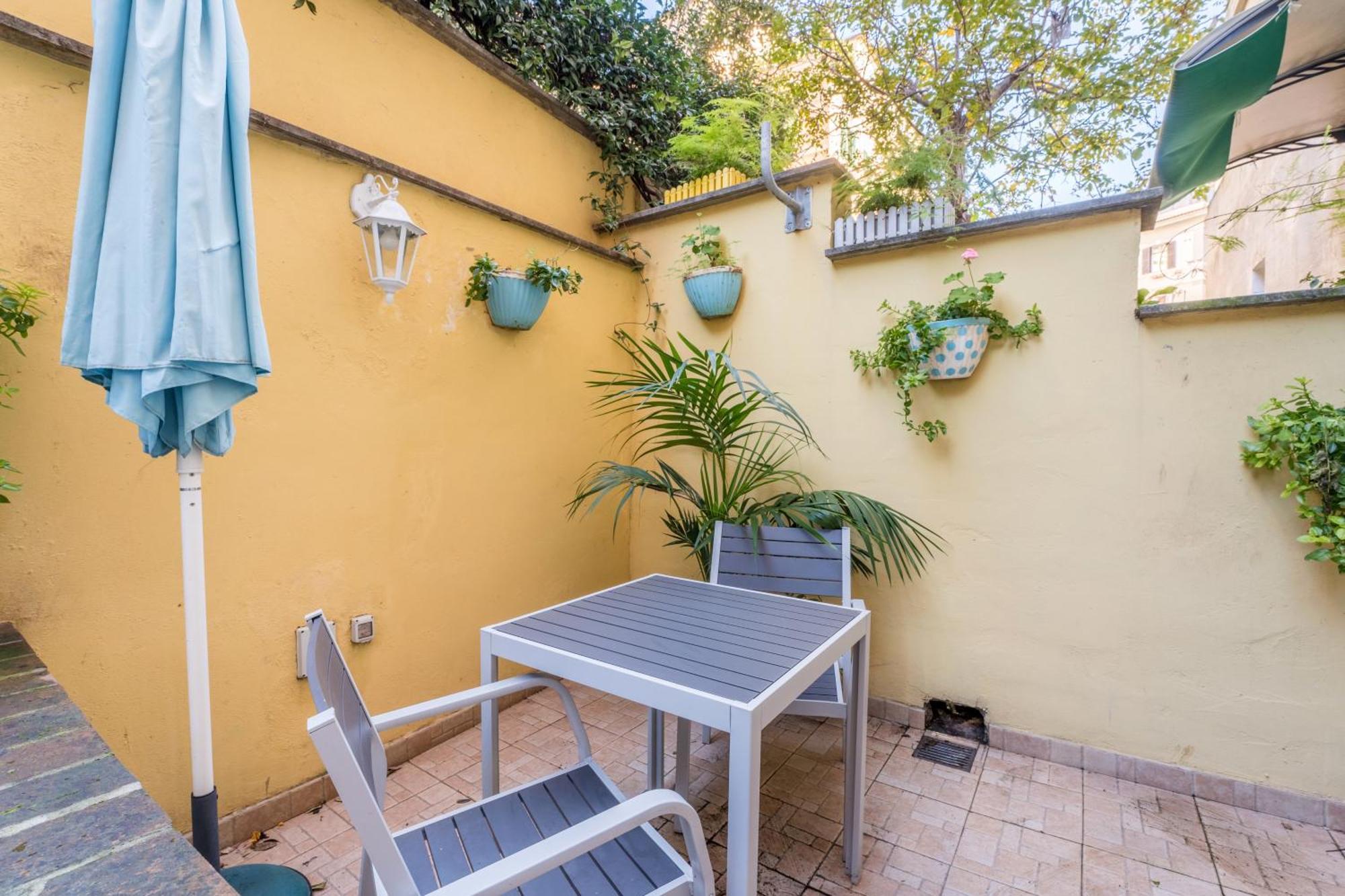 Appartamento Cozy In Trastevere With Patio - Ac *
