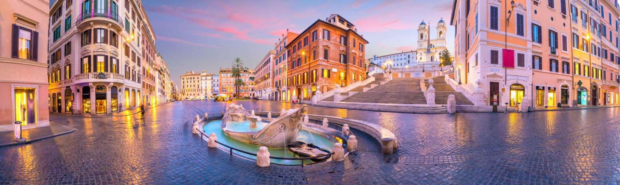 Trevi Fountain Elegant Rome