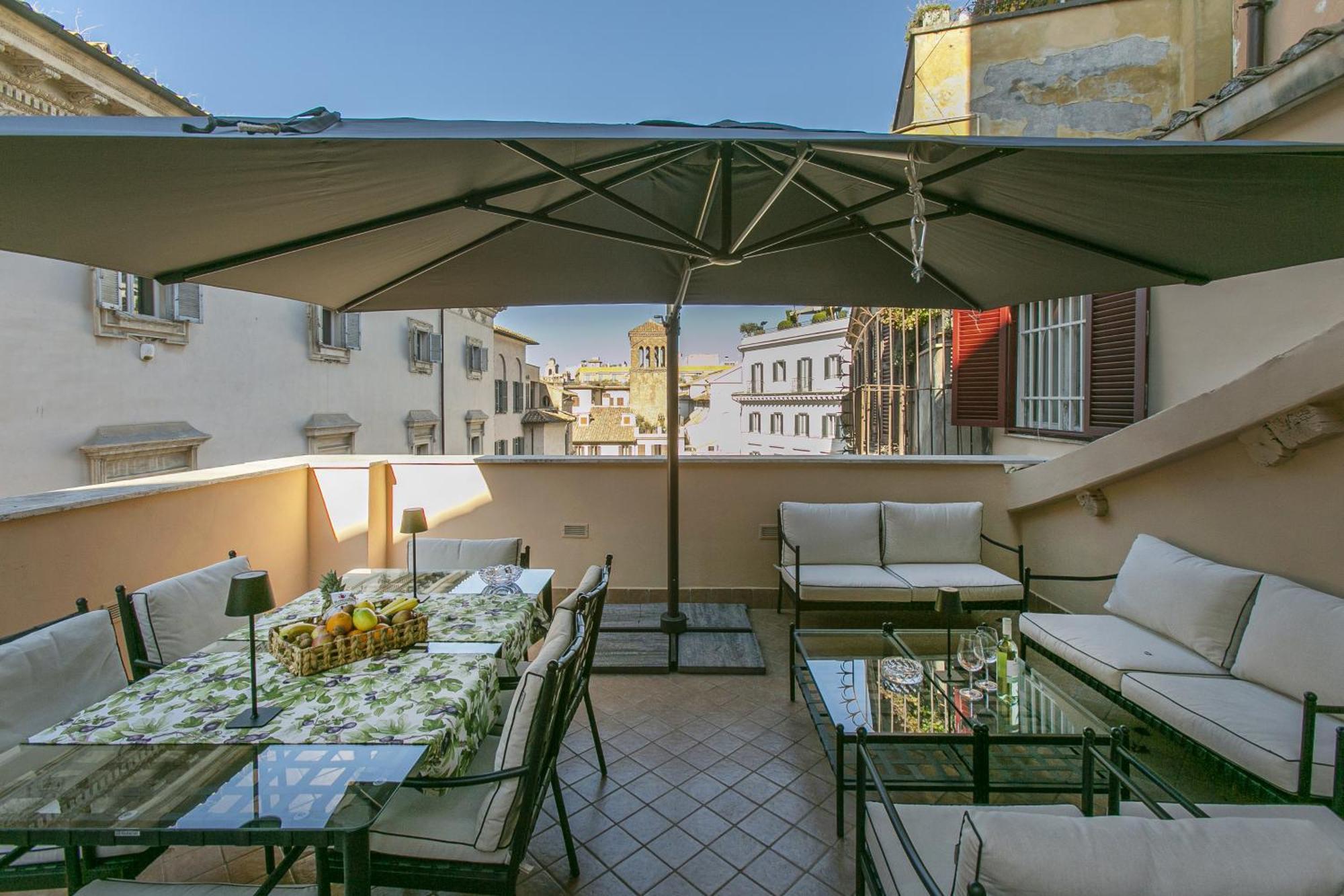 Pantheon Palazzo Nari Terrace #12 Rome
