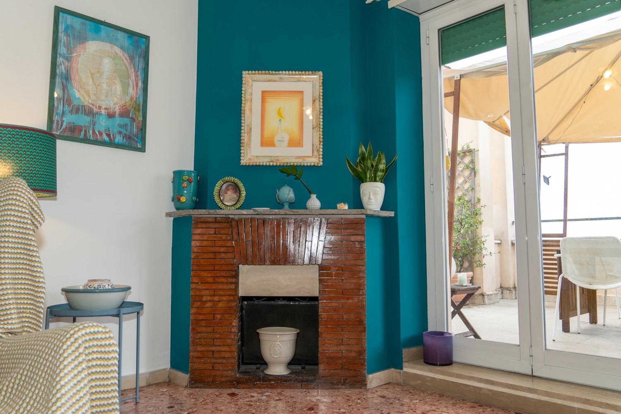 Homestay Stanza Con Bagno Privato In Attico