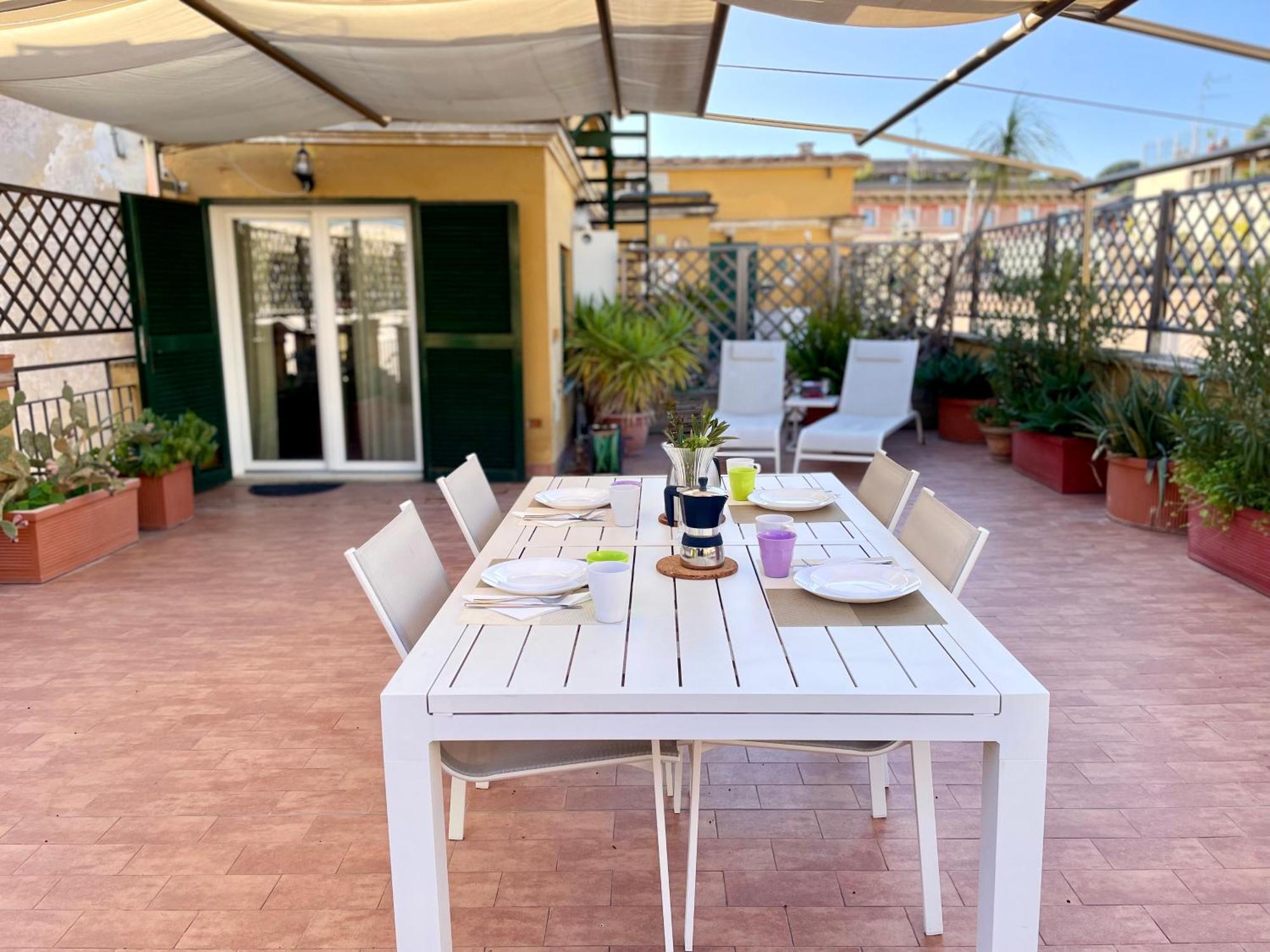 Elegant, With Private Terrace Next To The Vatican