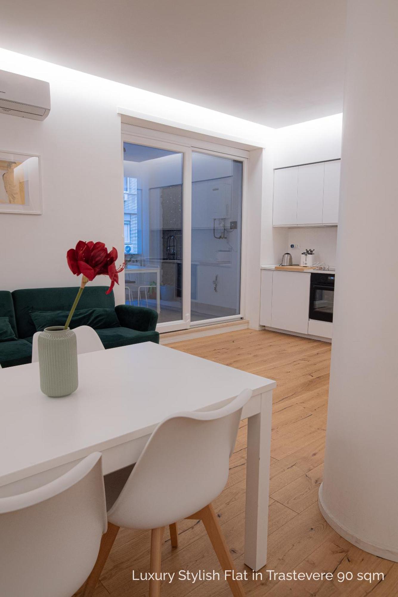 La Dolce - Luxury Stylish Flats In Trastevere 70-90sqm Apartment Rome