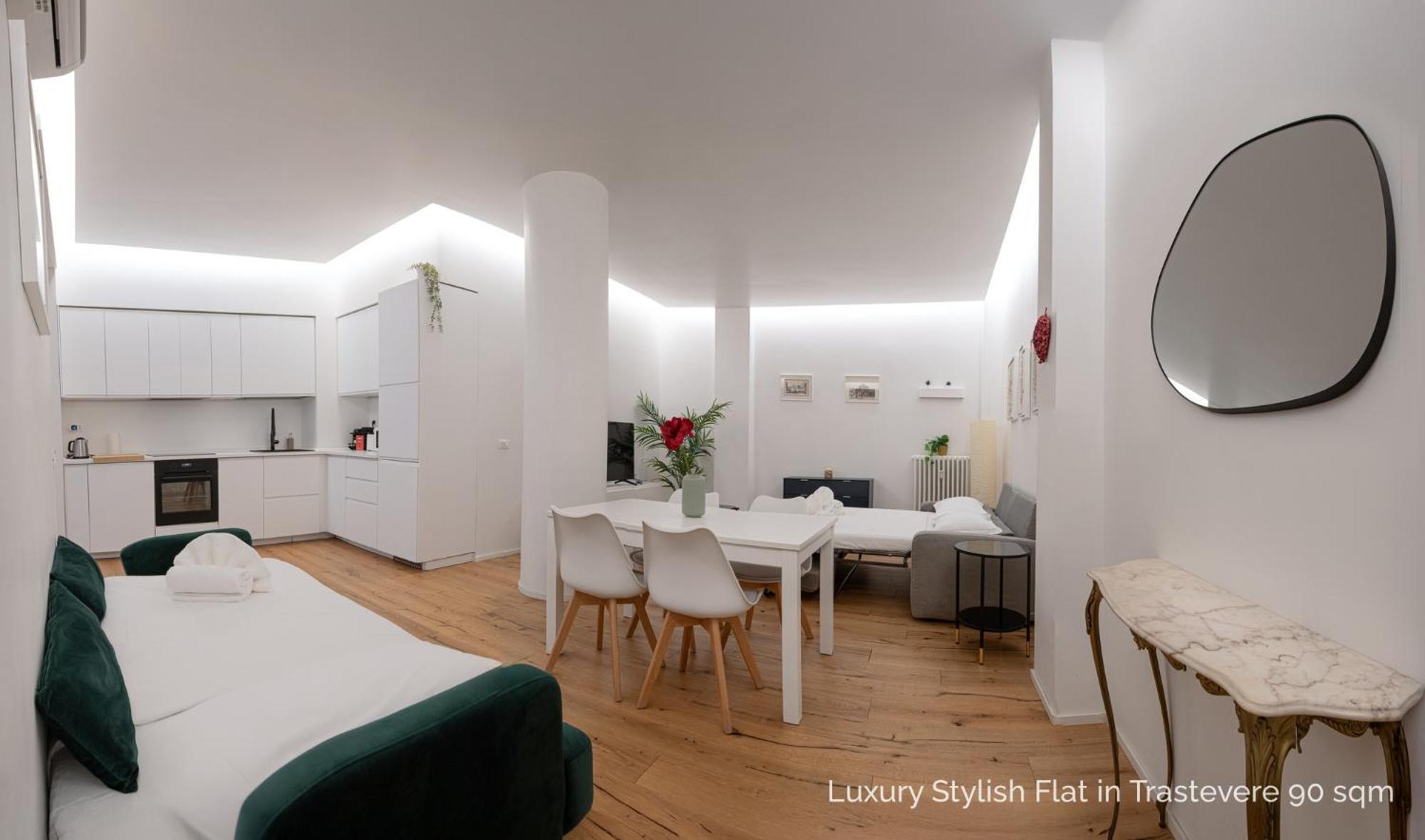 La Dolce - Luxury Stylish Flats In Trastevere 70-90sqm Apartment Rome