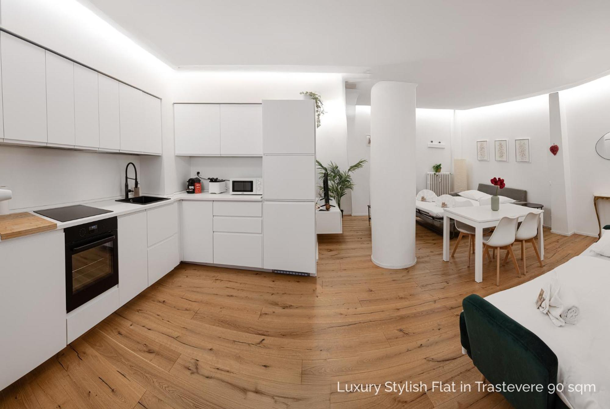 Apartment La Dolce - Luxury Stylish Flats In Trastevere 70-90sqm Rome
