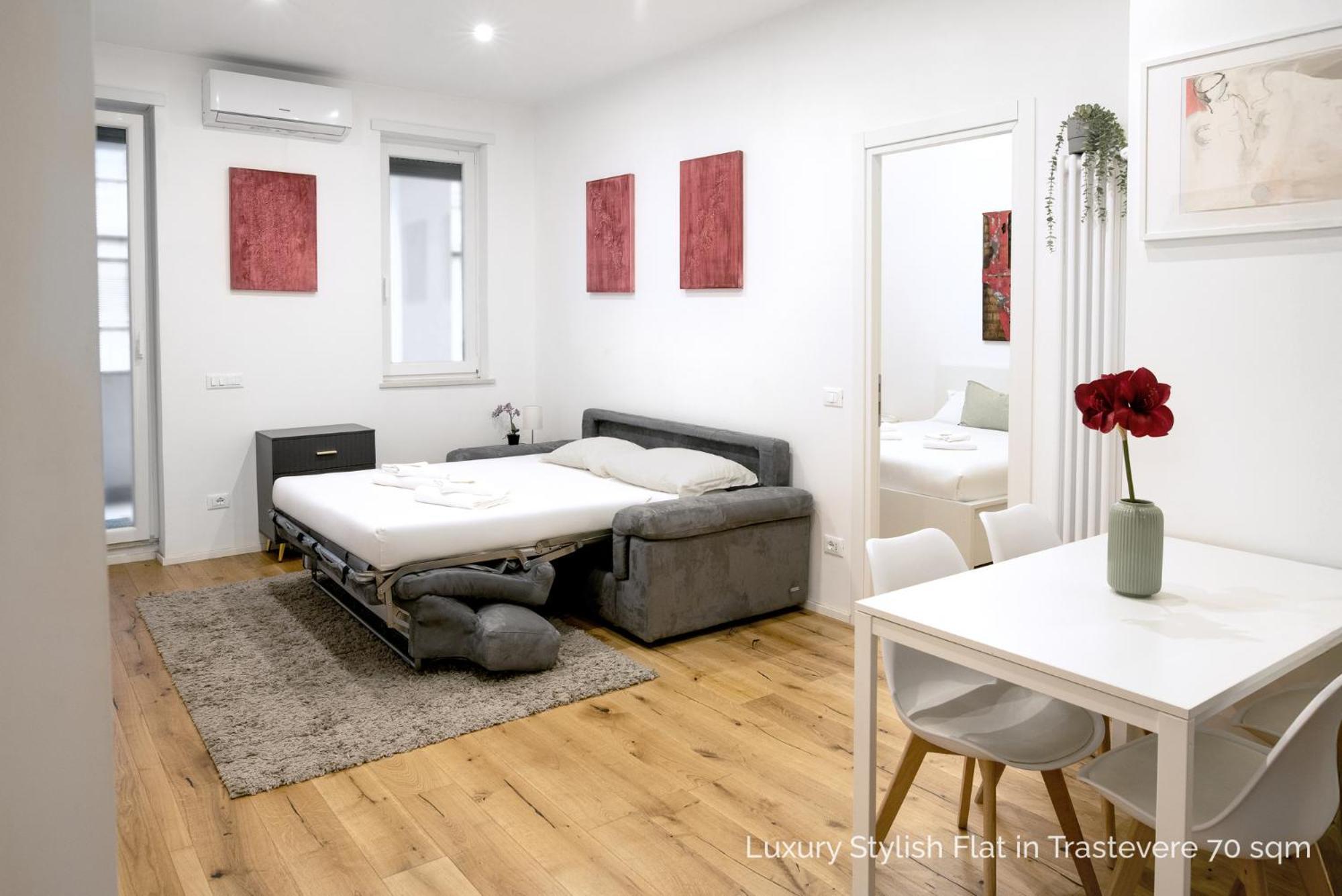 Apartment La Dolce - Luxury Stylish Flats In Trastevere 70-90sqm