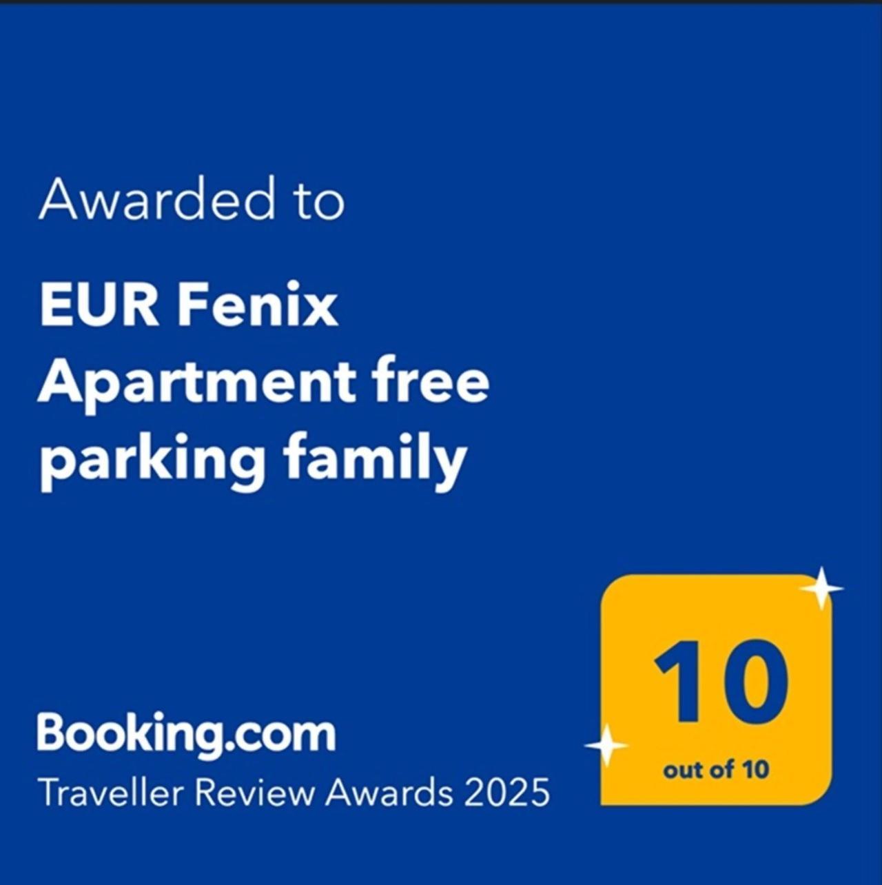 Apartment Eur Fenix Free Parking Family Rome