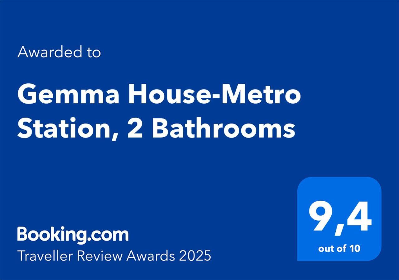 Appartamento Gemma House - 100mt To Metro Station, 2 En-suite Bathrooms