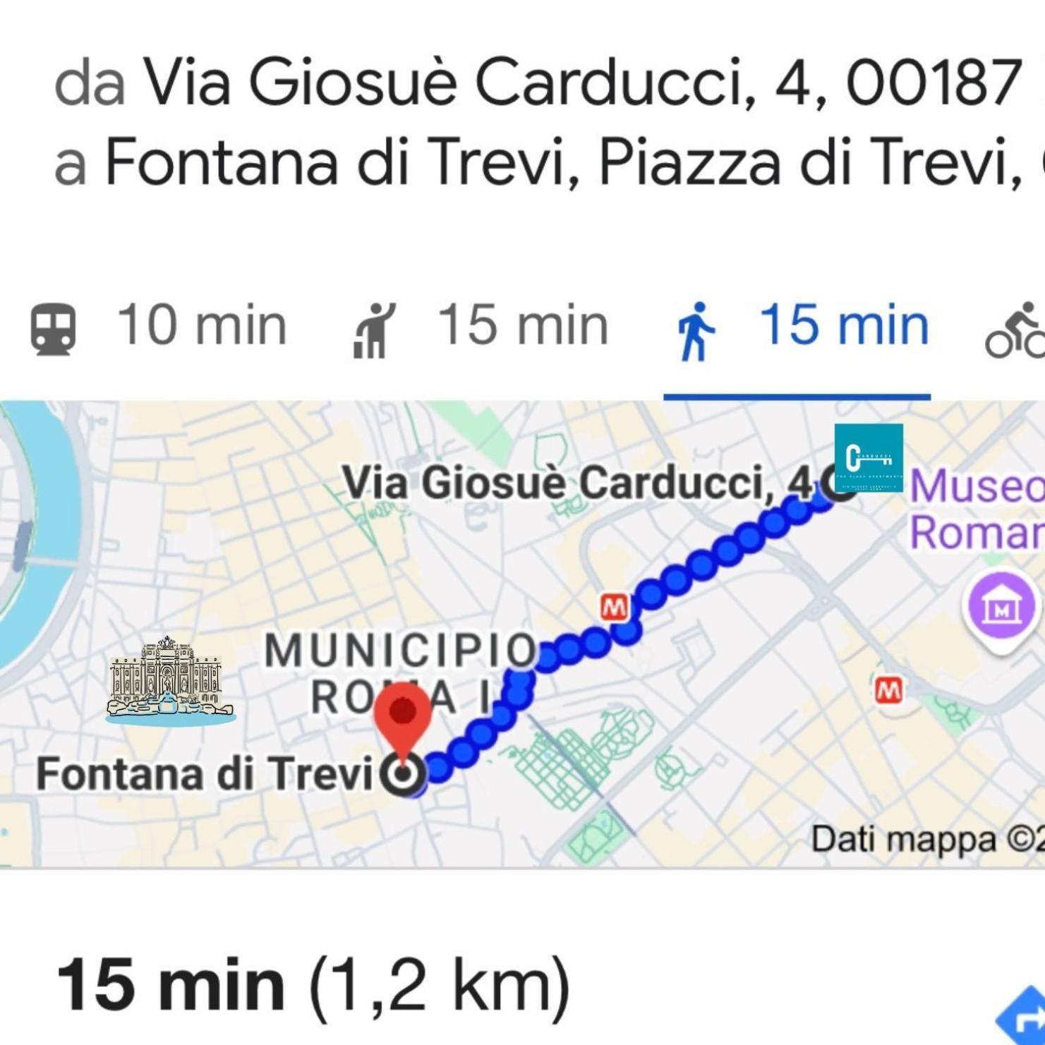 Apartment C1 Class Apartments, 2 Delux, Max 6 Persone Distante 15 Minuti A Piedi Da Fontana Di Trevi *