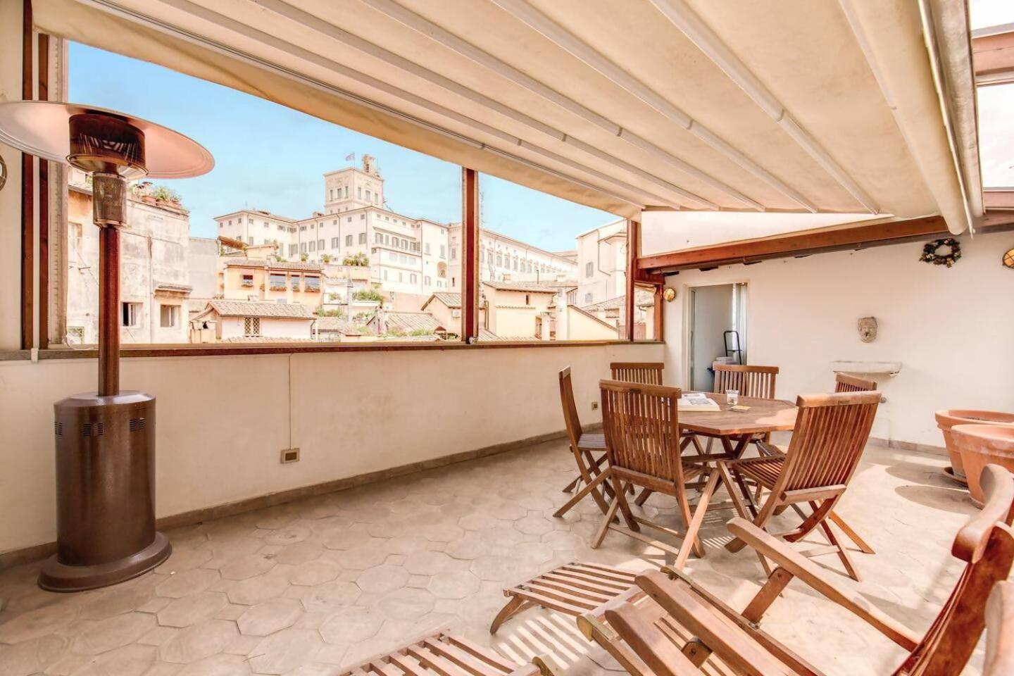 Attic With Terrace By Trevi Fountain Appartamento *