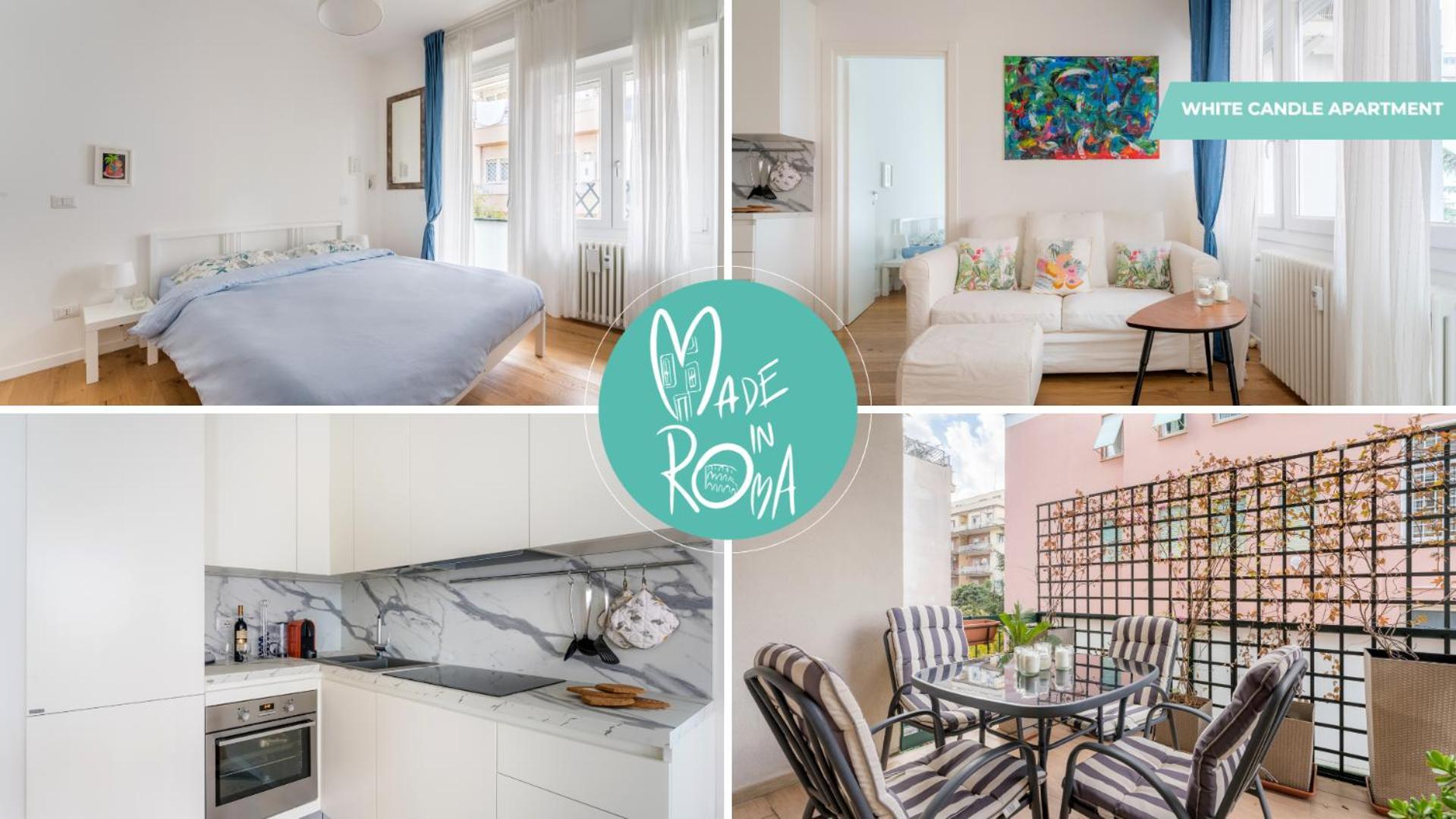 White Candle Apt, Close To San Pietro, Gemelli And City Center * Rome