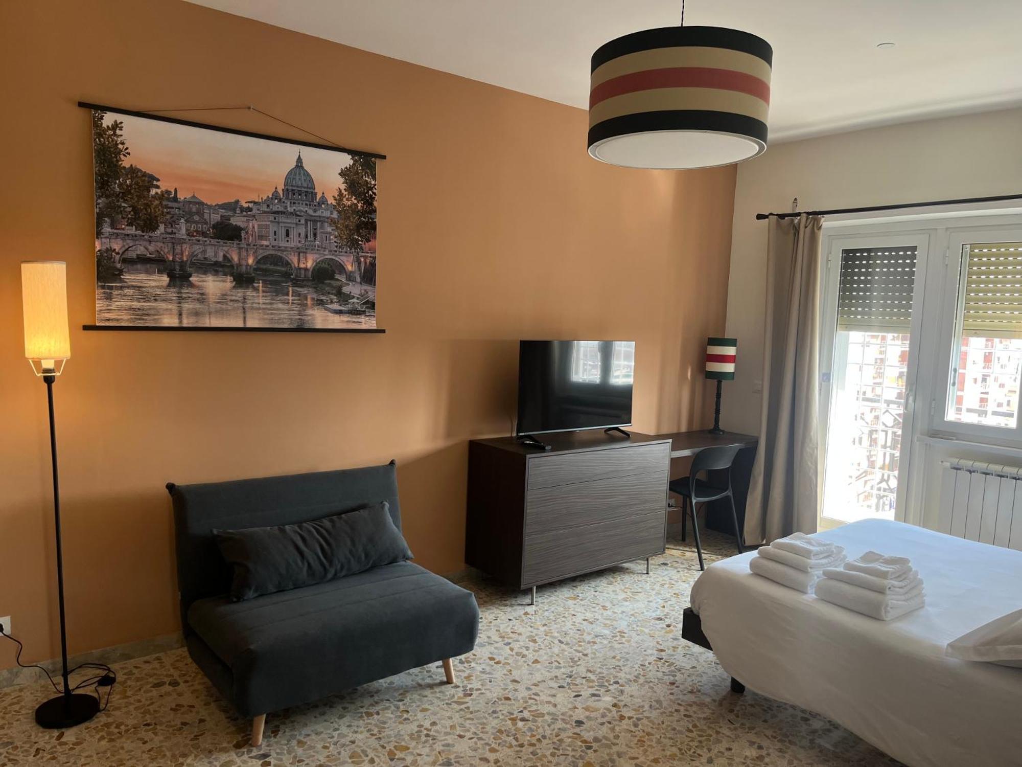 Apartment Panoramic Penthouse 10m From Metro A Rome