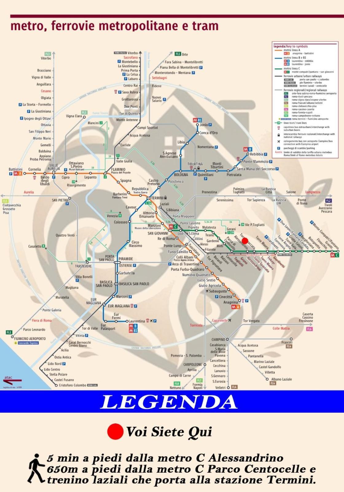 Casa Con Idromassaggio Metro C Alessandrino - San Giovanni E Trenino Laziali-termini -betti House * Rome