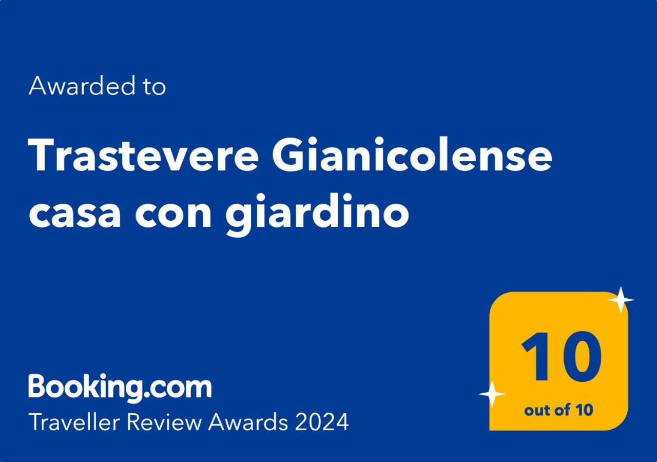 Appartamento Trastevere Gianicolense Casa Con Giardino Roma