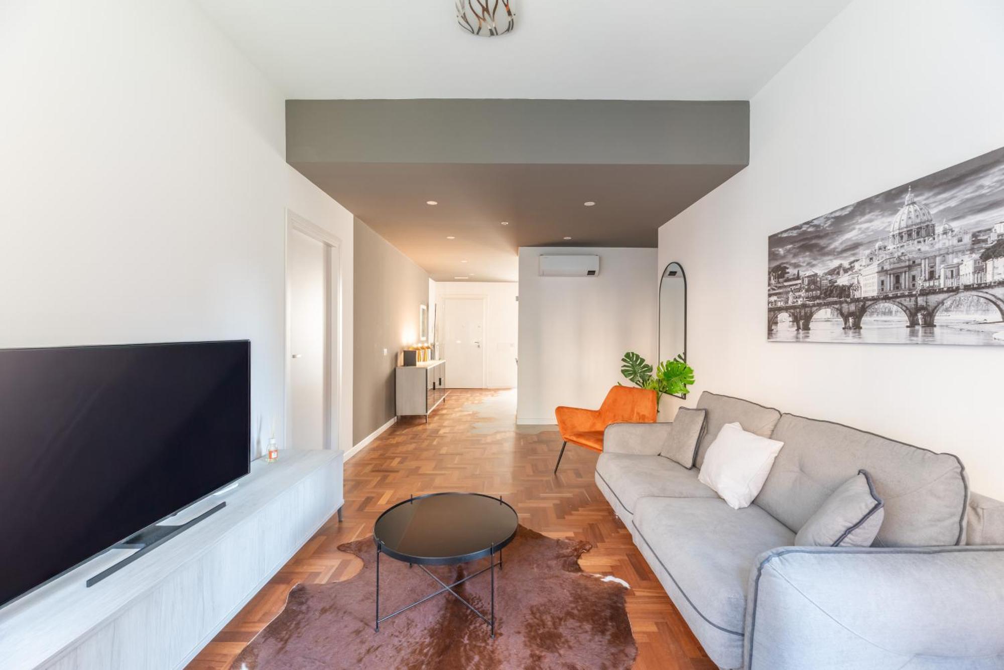 Skylife Modern 4-bedroom Trastevere Appartamento