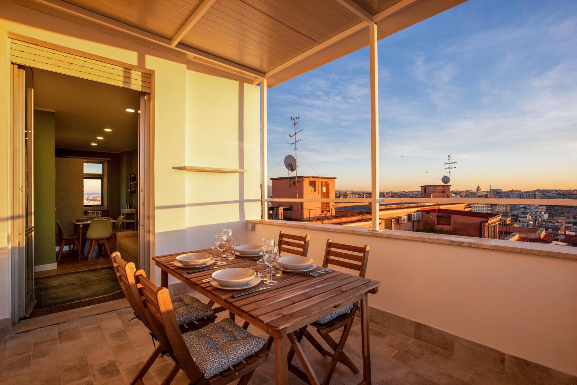 Penthouse Lux With Panoramic View Rome