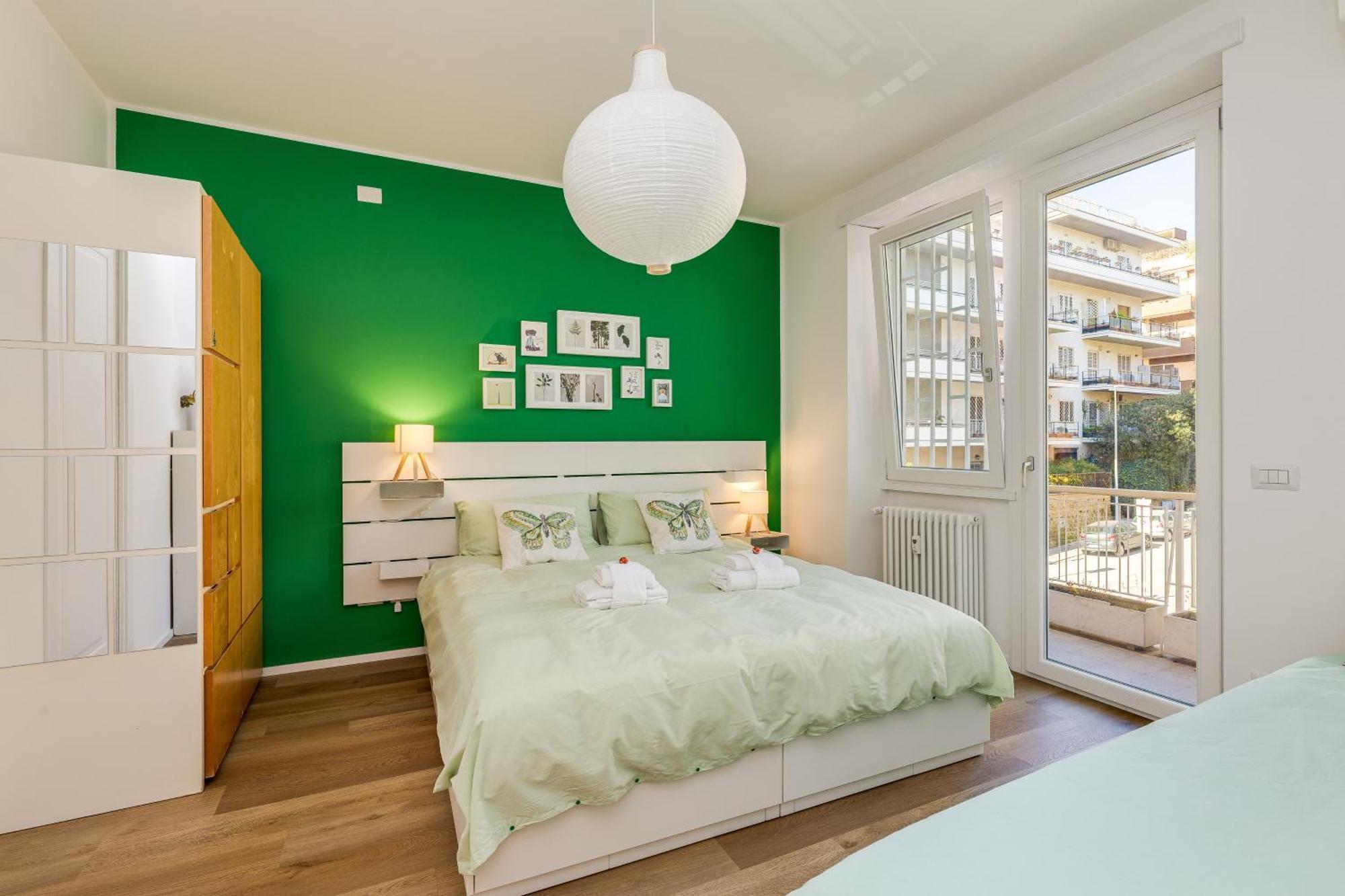 Vatican 10 Min Modern Ac, Wi-fi, Netflix Apartment Rome