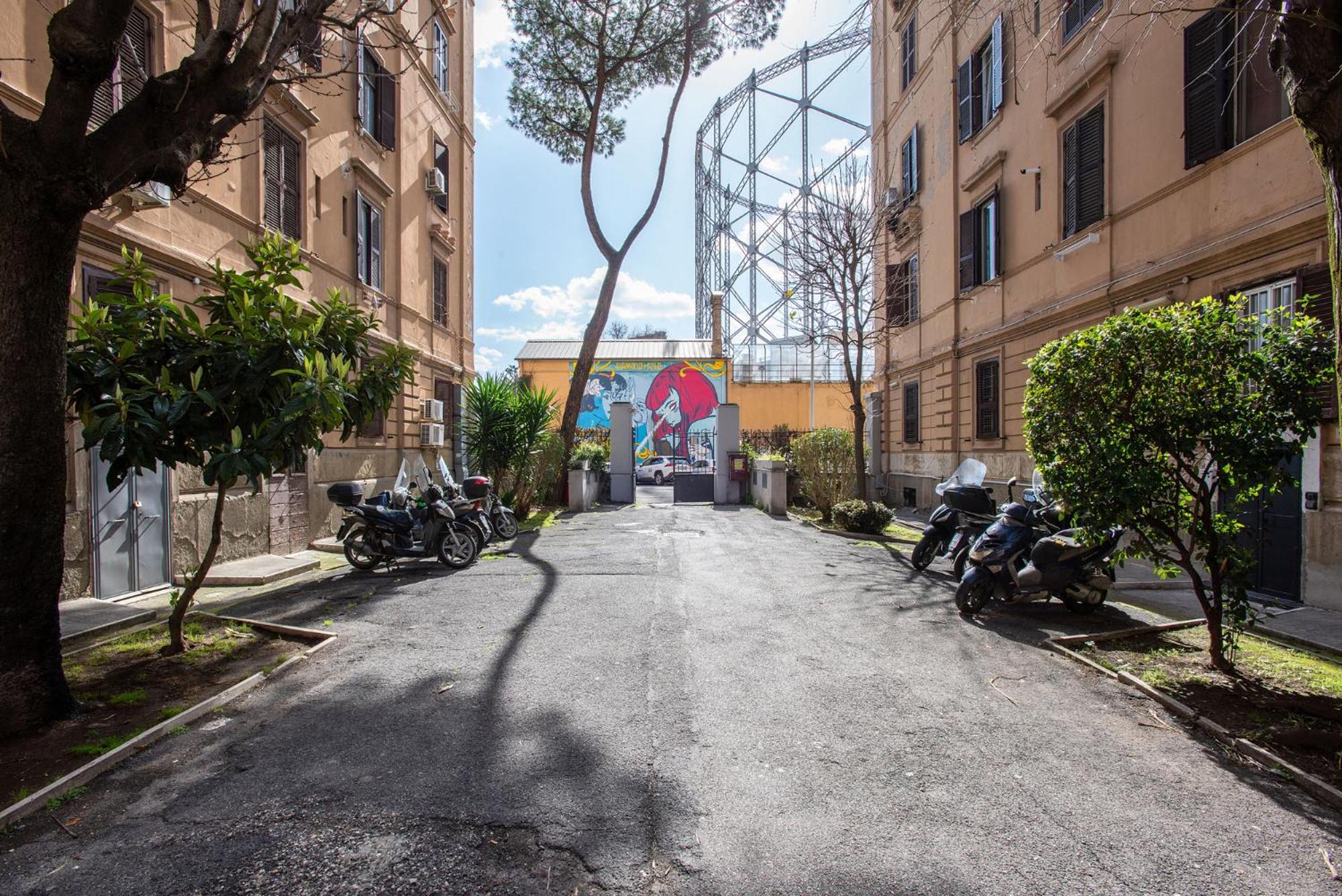 Urban Oasis Metro B Piramide - 2 Subway Stations From Colosseo Apartment Rome
