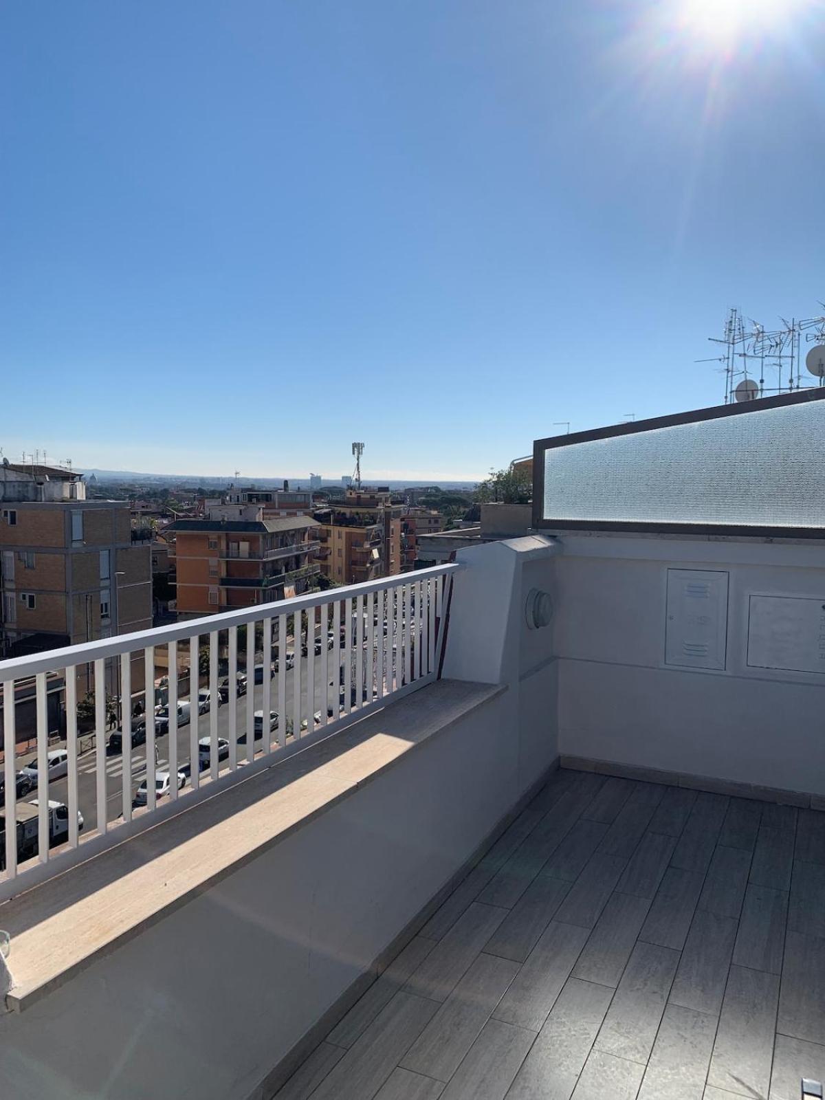 Appartamento Attico Magico Con Vista Su Roma