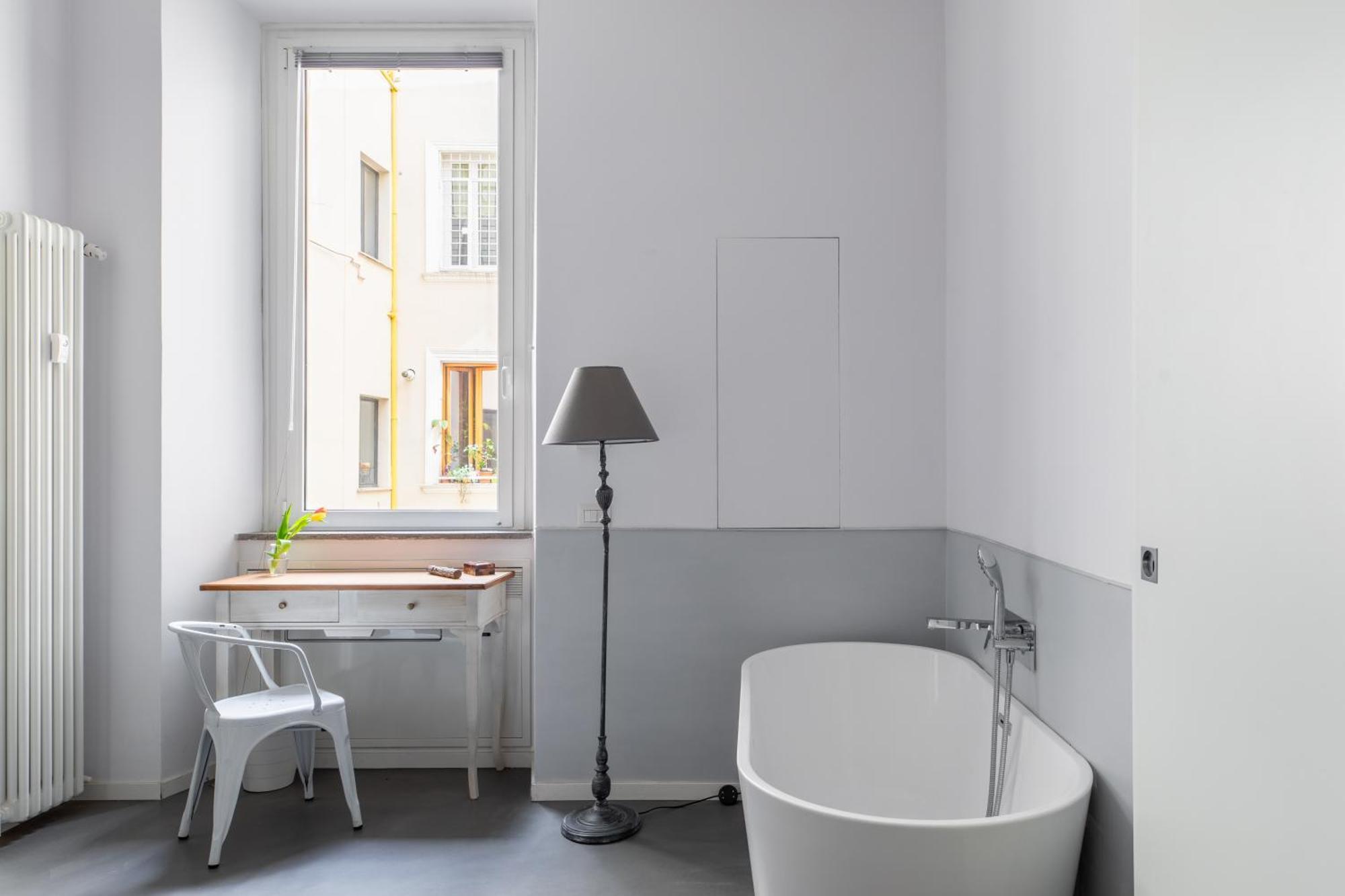 Trastevere Modern 4br 4baths, Wifi, Ac, Custom Kitchen, Living Appartamento *