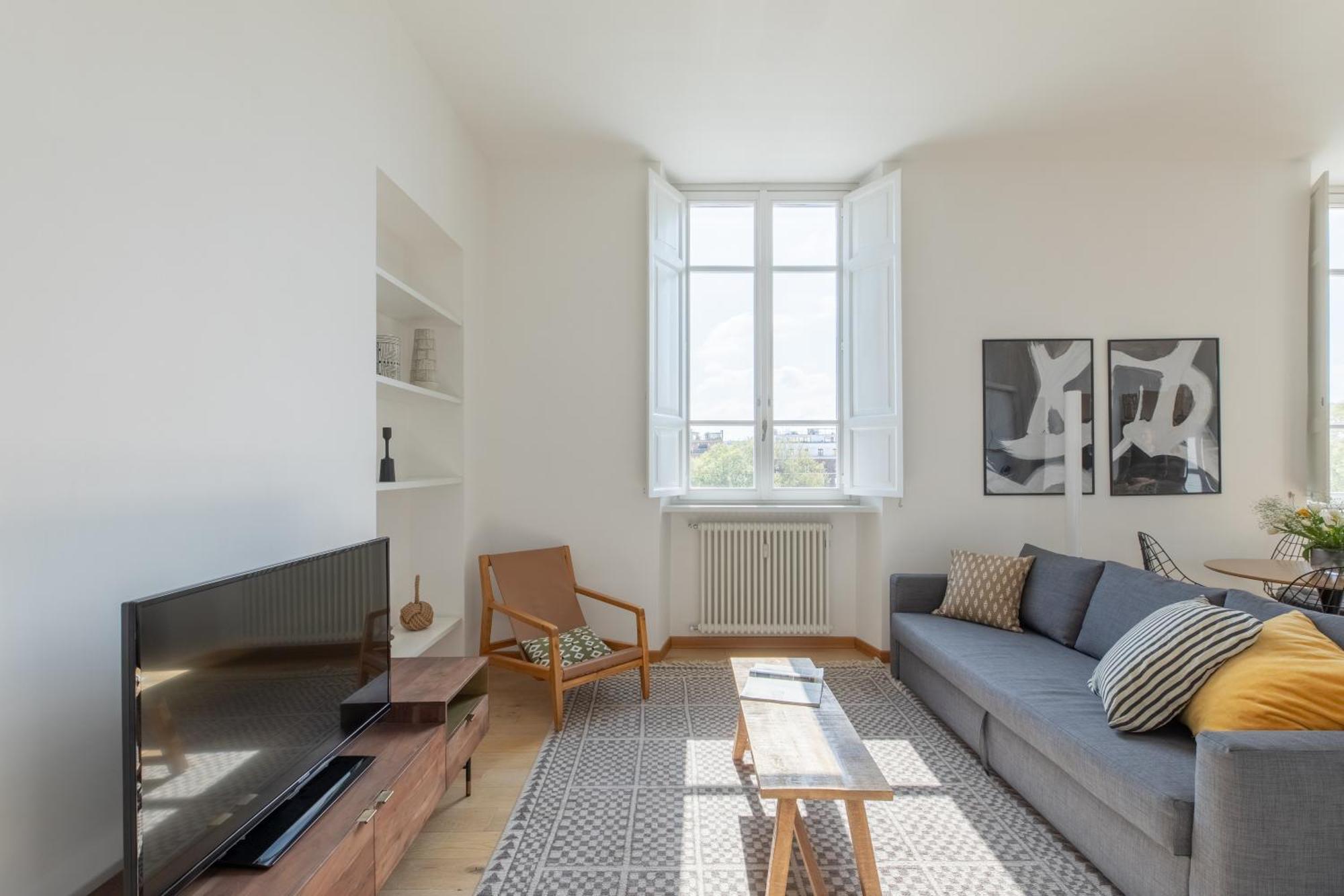 Iflat Bright & Modern Living With Panoramic View * Rome