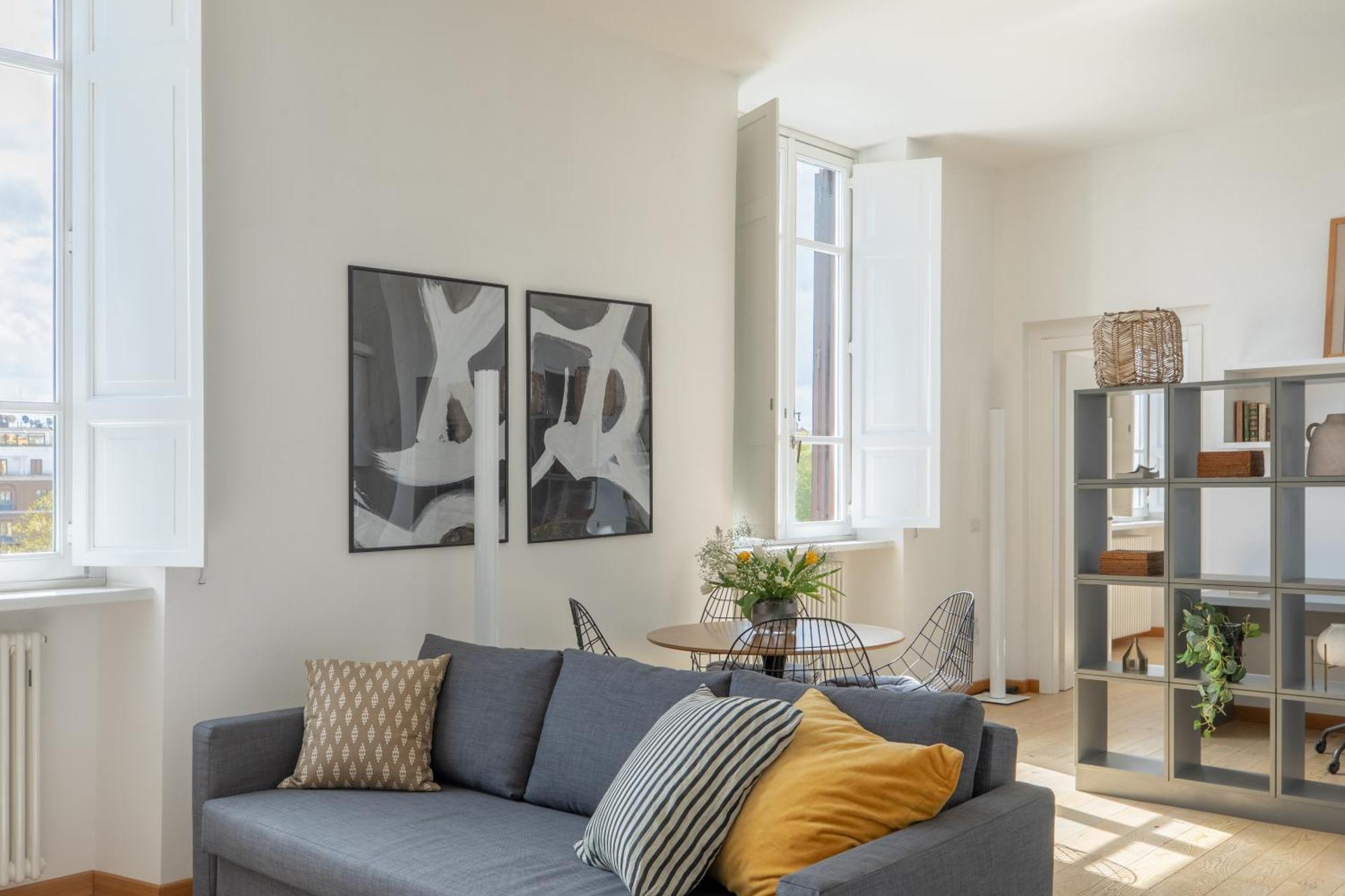 Iflat Bright & Modern Living With Panoramic View * Rome