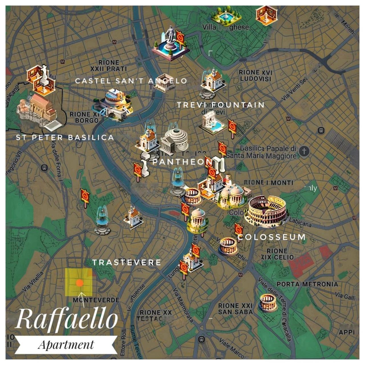 Apartment Raffaello Rome