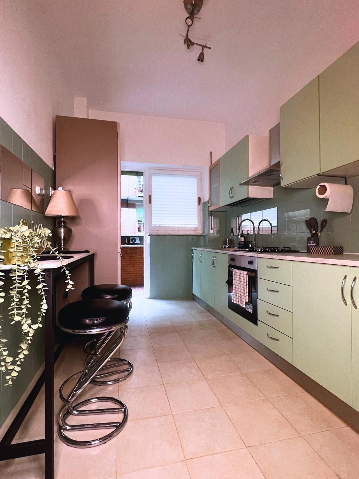 Appia Antica Apartment, Subway, Near Colosseum, Design & Comfort, Balcony Apartment