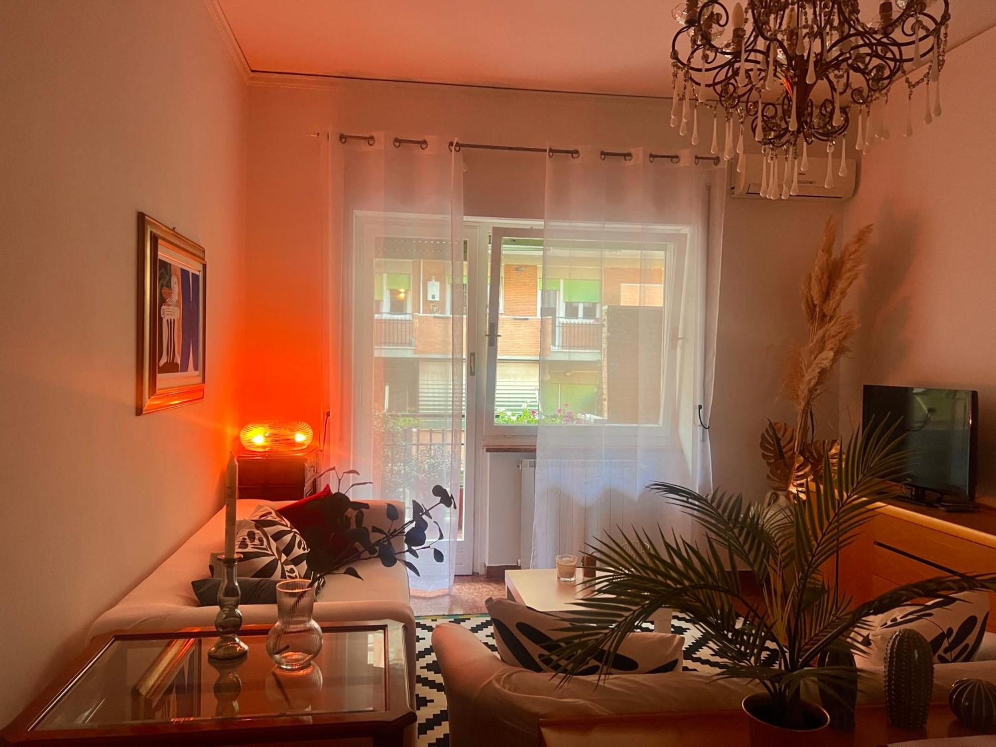 Appia Antica Apartment, Subway, Near Colosseum, Design & Comfort, Balcony Apartment *