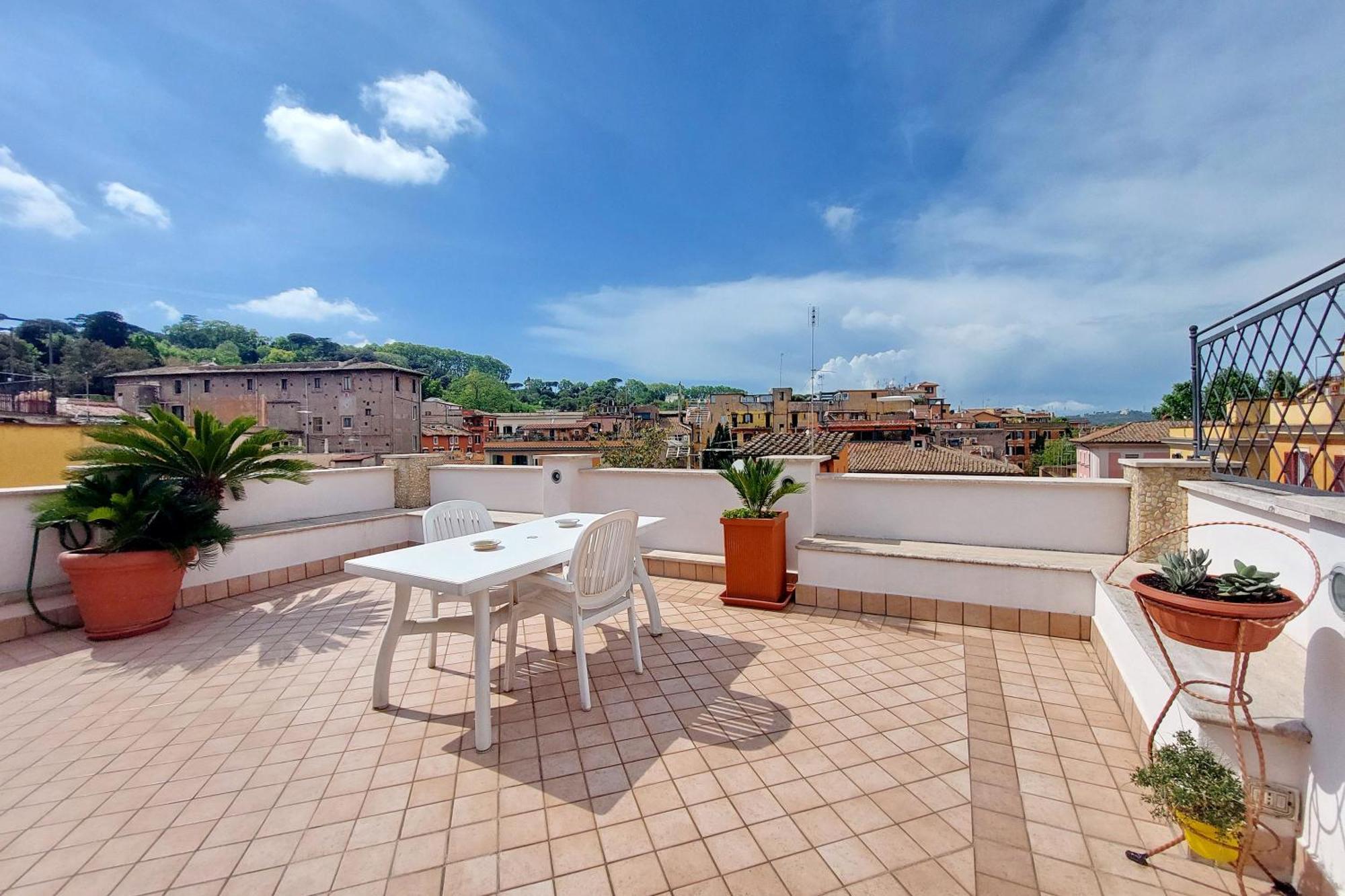 Homestay Magic Trastevere On Roof Terrace *