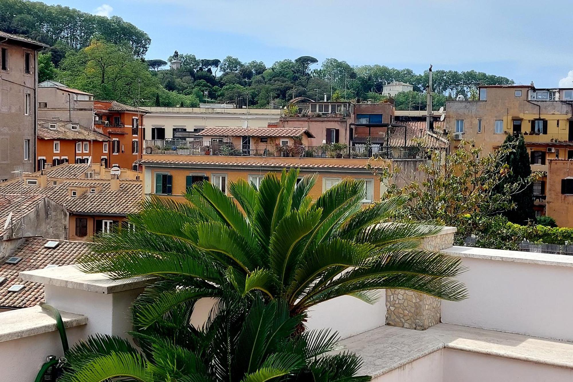 Magic Trastevere On Roof Terrace Homestay Rome