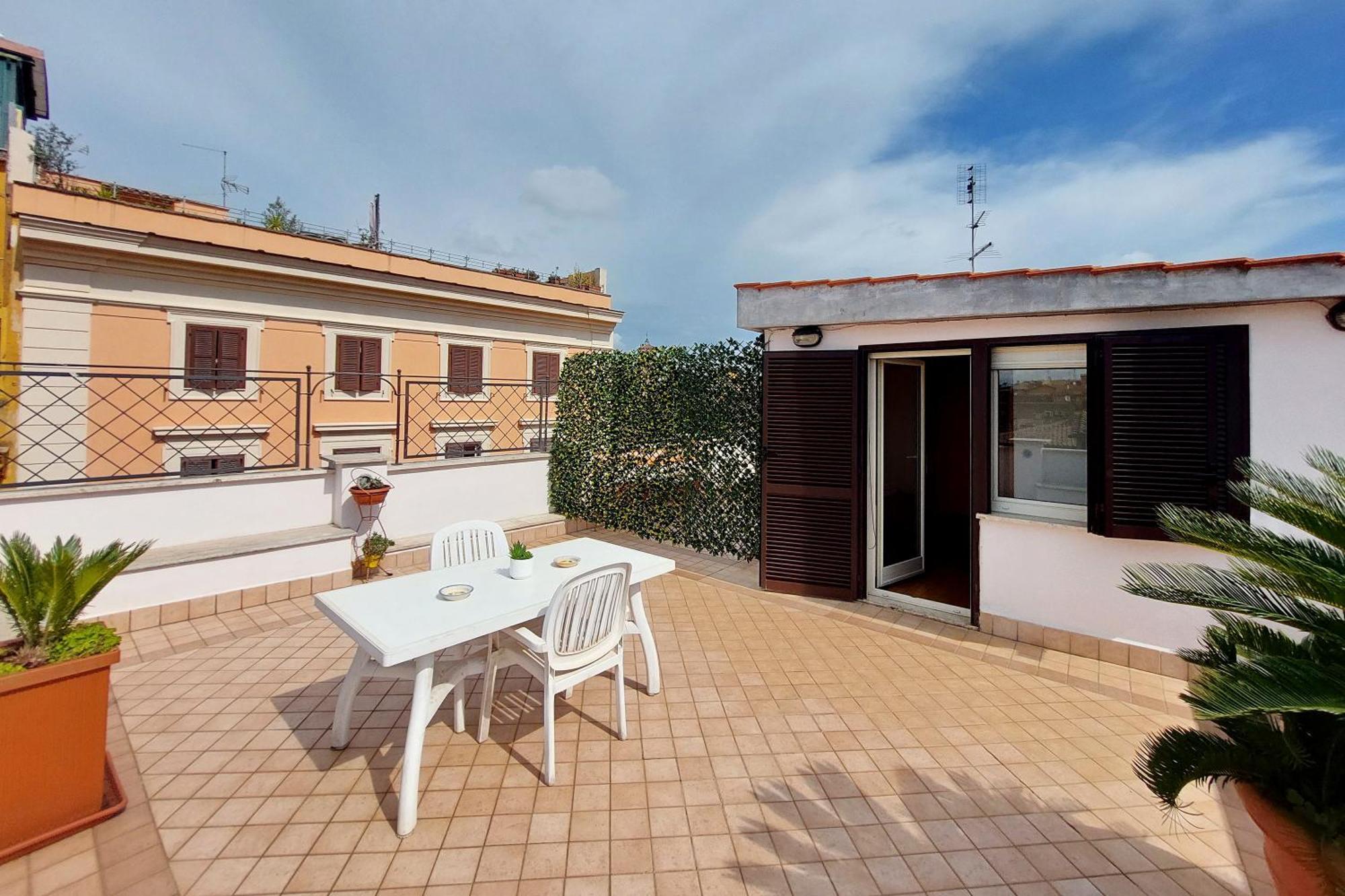 Homestay Magic Trastevere On Roof Terrace Rome