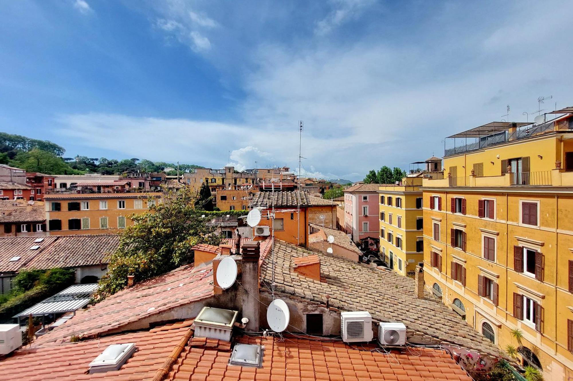 Homestay Magic Trastevere On Roof Terrace *
