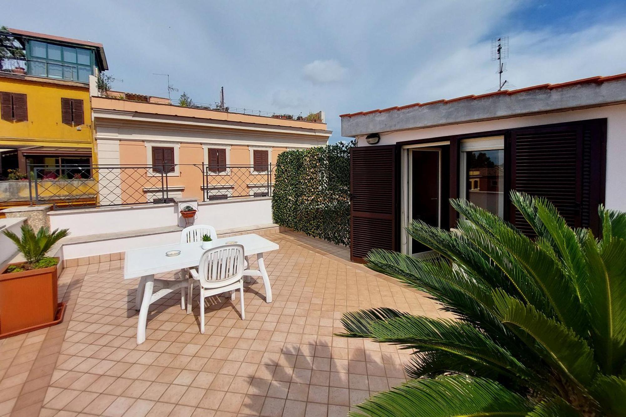 Magic Trastevere On Roof Terrace *