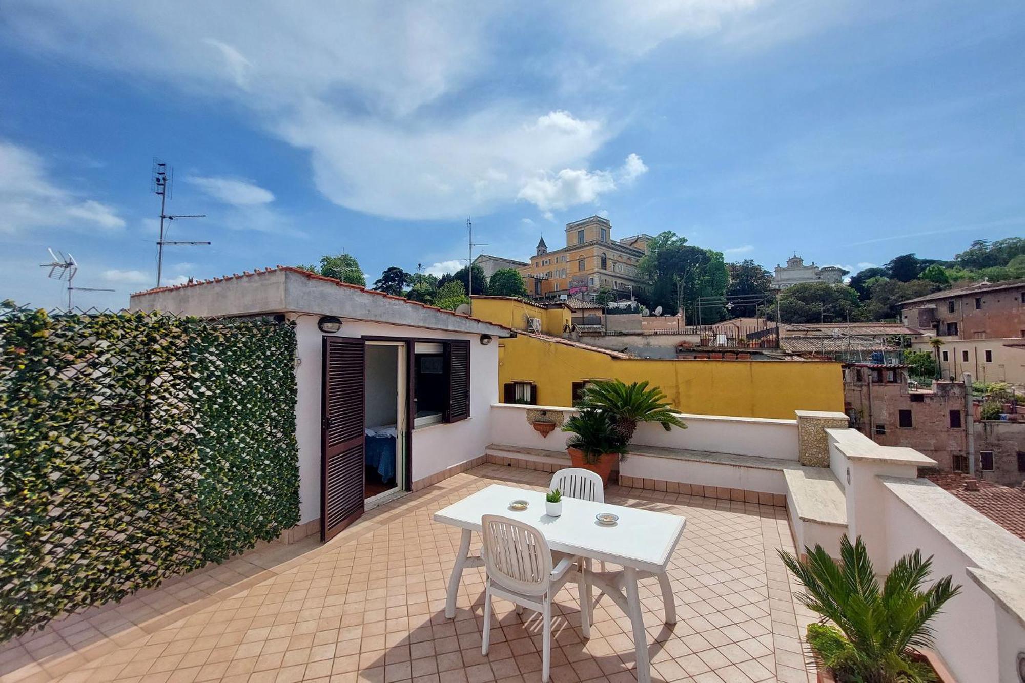 Magic Trastevere On Roof Terrace Homestay Rome