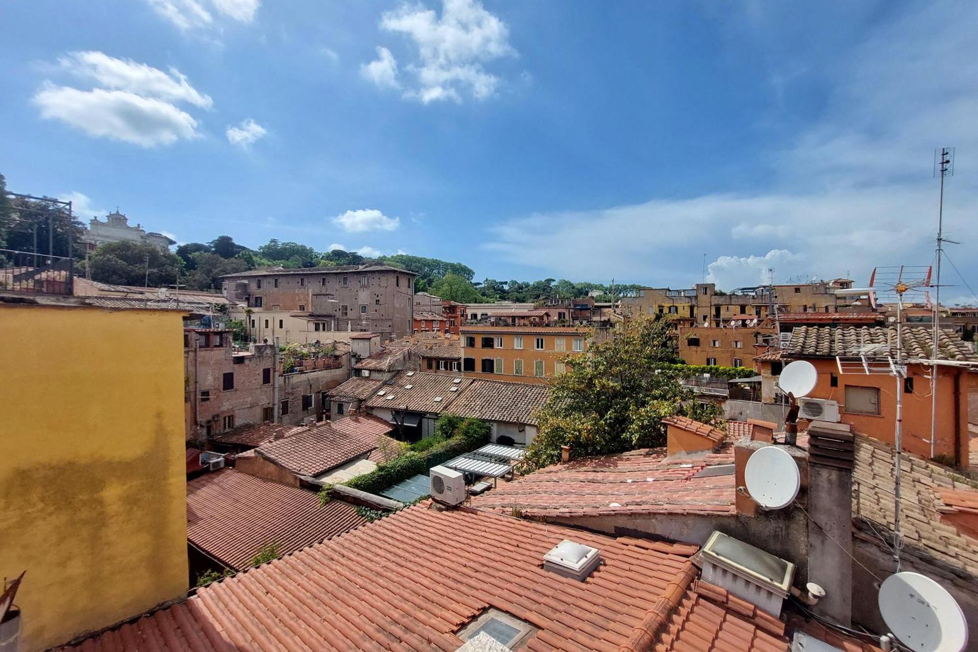 Magic Trastevere On Roof Terrace Rome