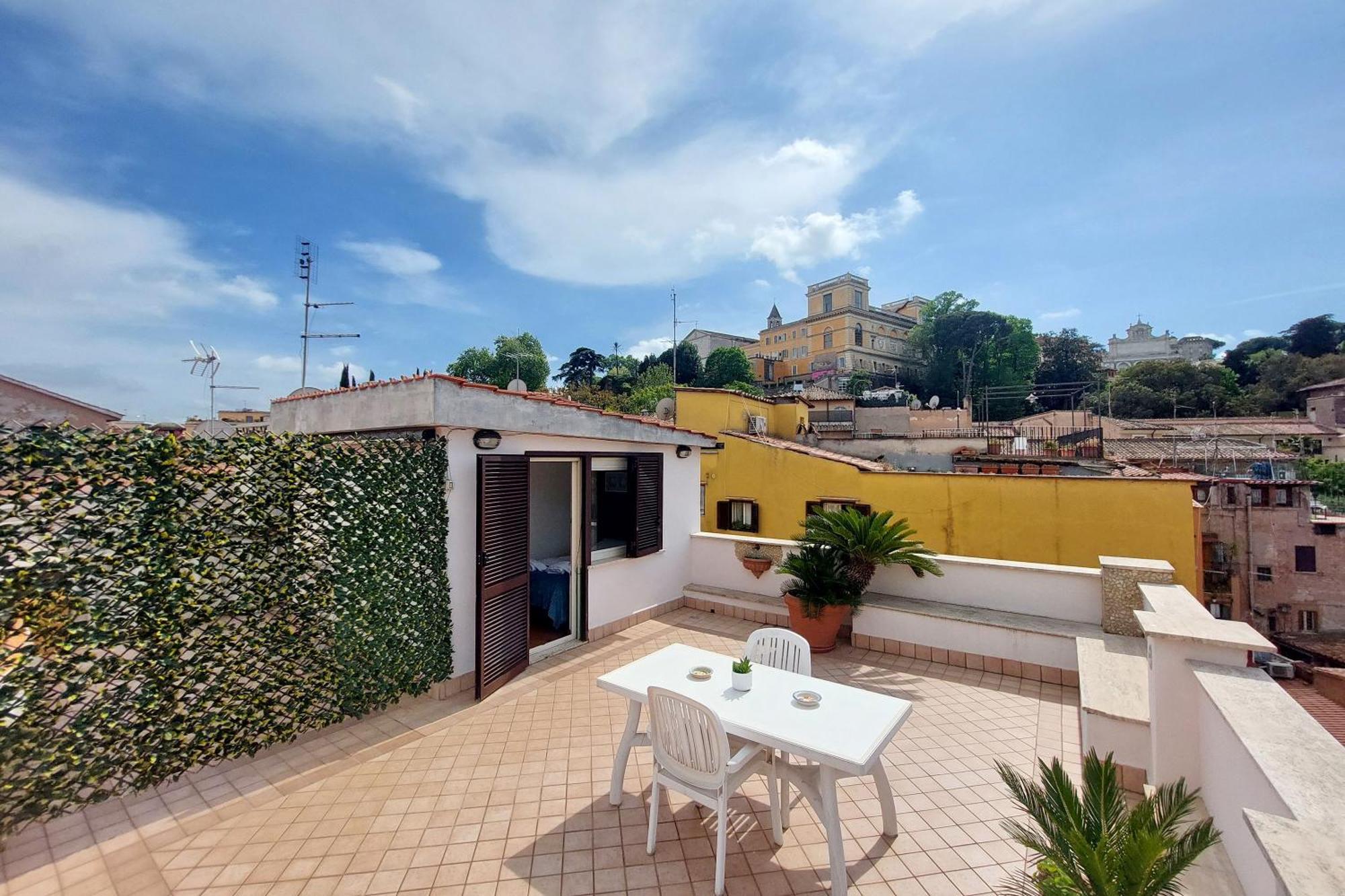 Magic Trastevere On Roof Terrace Homestay *
