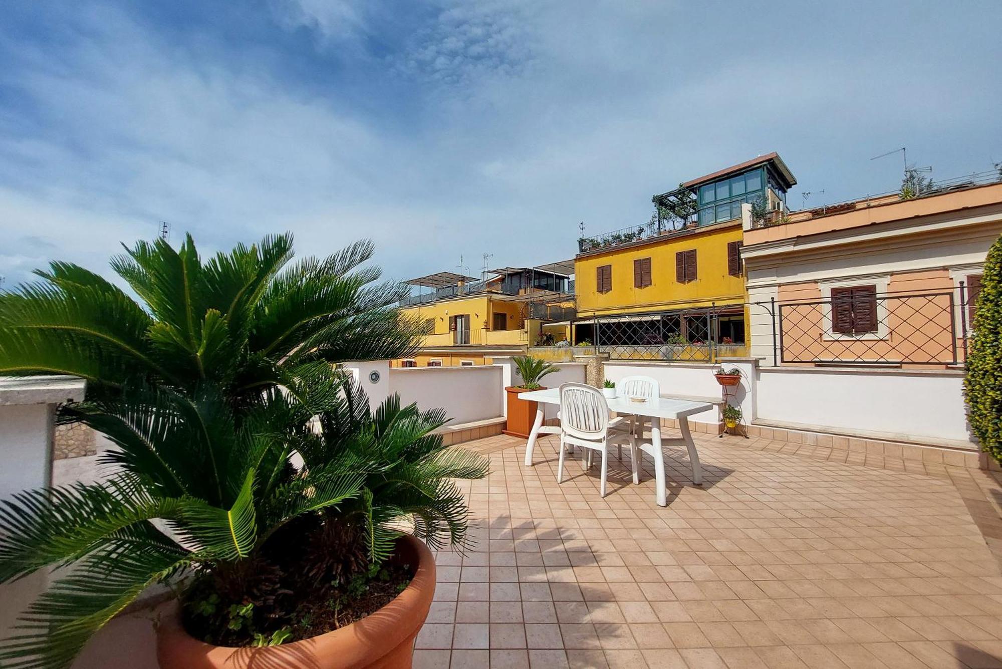 Magic Trastevere On Roof Terrace * Rome