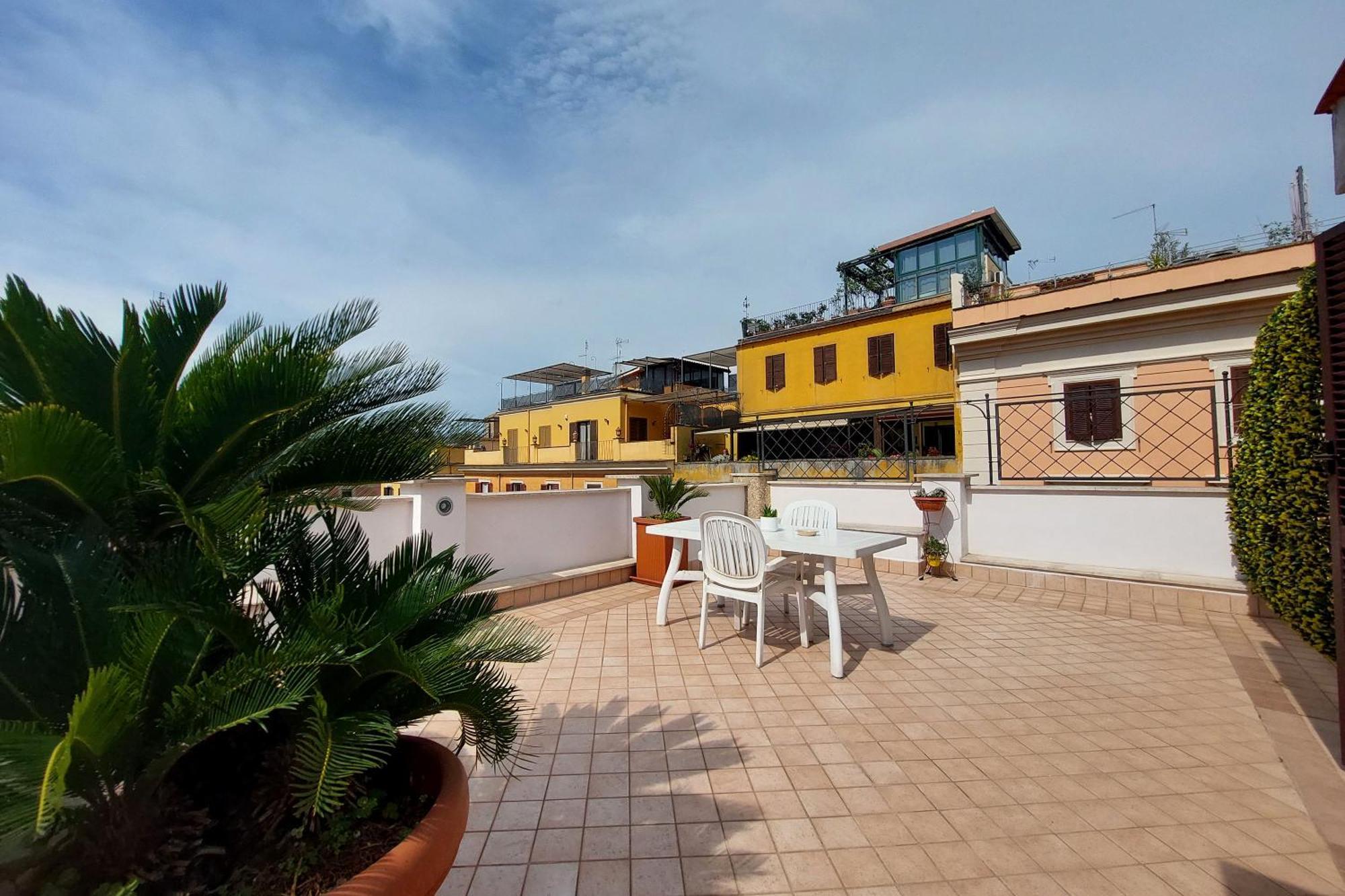 Magic Trastevere On Roof Terrace *