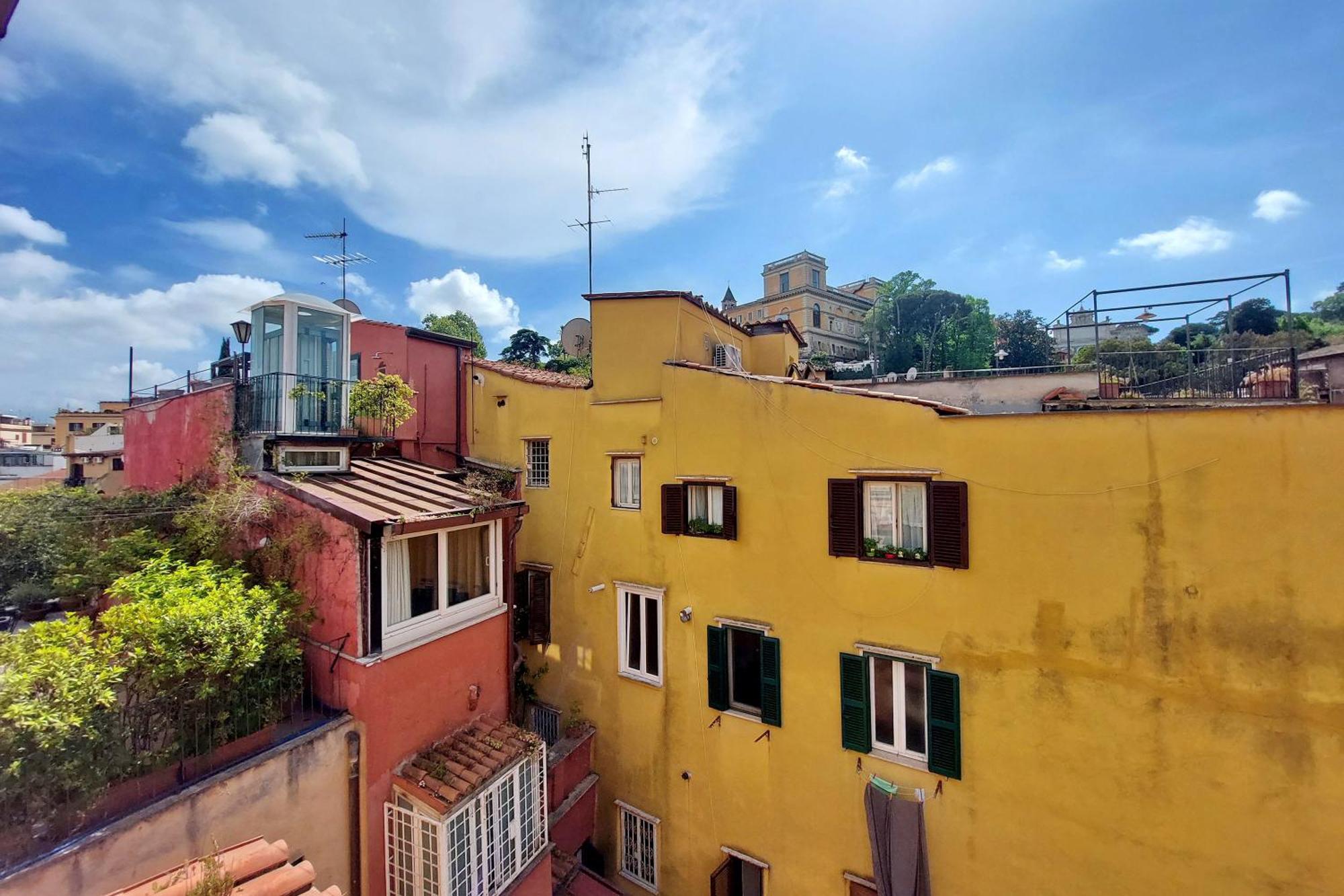Homestay Magic Trastevere On Roof Terrace Rome